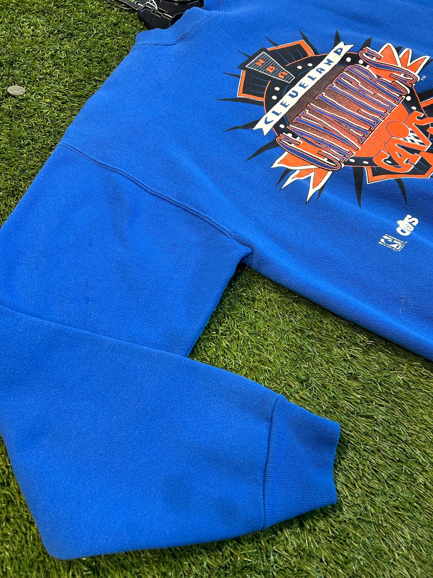 Vintage 90s Cleveland Cavilers Logo7 Tag Crewneck
