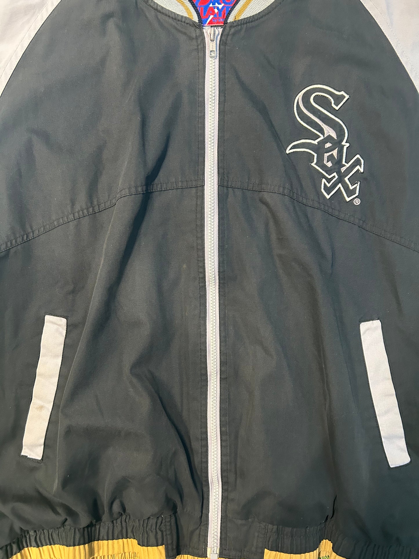 Vintage 90s Pro Player Chicago White Sox MLB Jacket