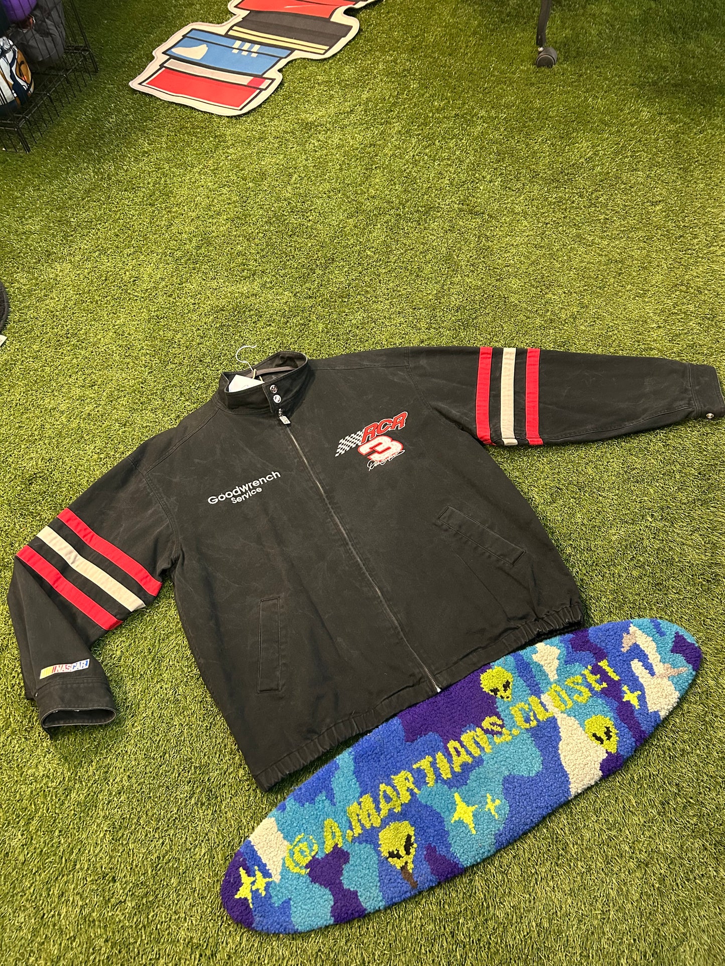 Vintage Dale Earnhardt #3 Goodwrench Service Small Logo NASCAR Jacket