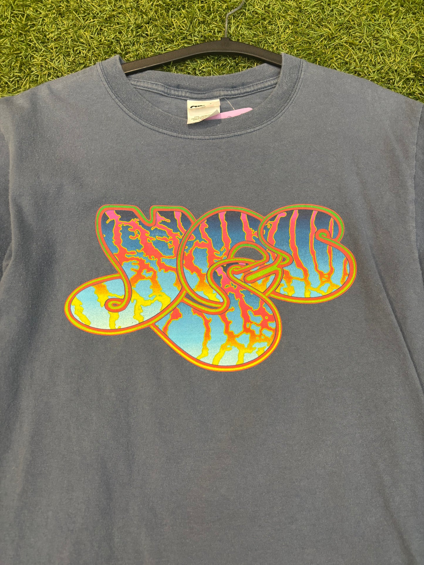 2008 Yes In The Present Blue Tour Tee