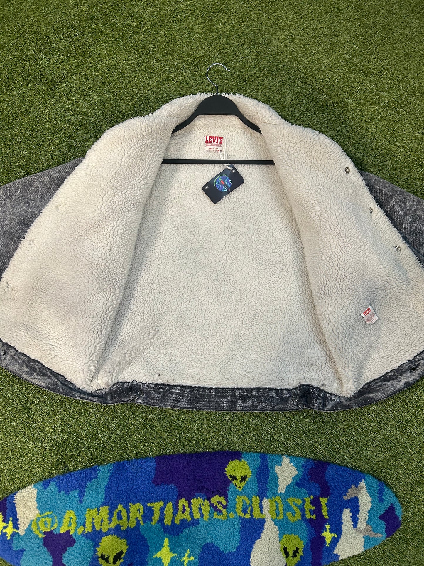 Vintage 90s Levi’s Grey Jean Jacket
