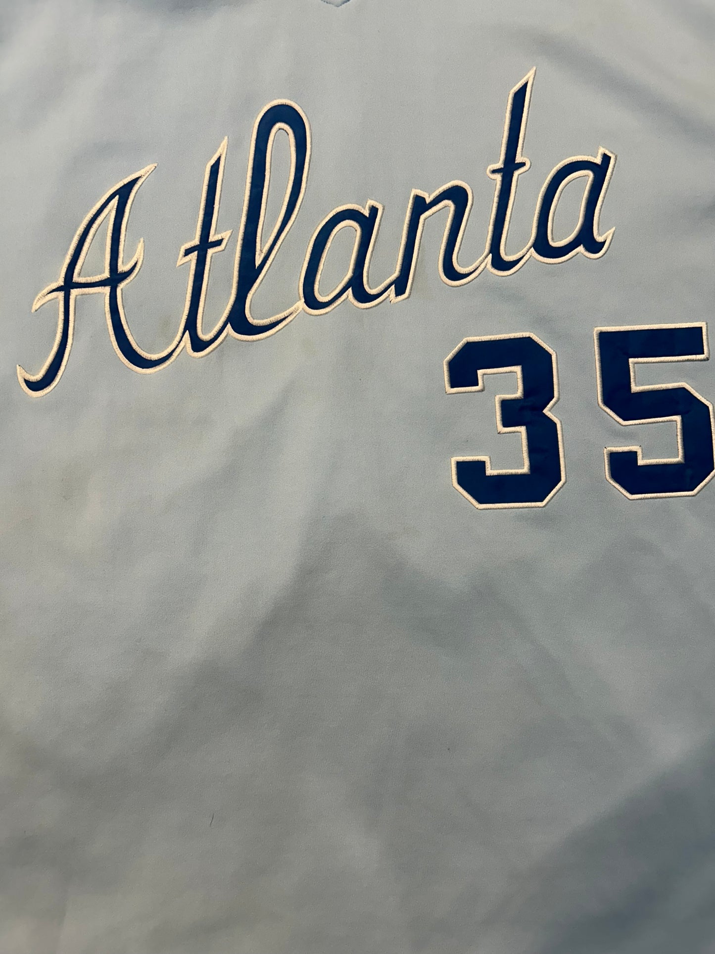 Vintage 90s Phil Niekro Atlanta  Braves Mitchell & Ness Jersey Jurgella Collection