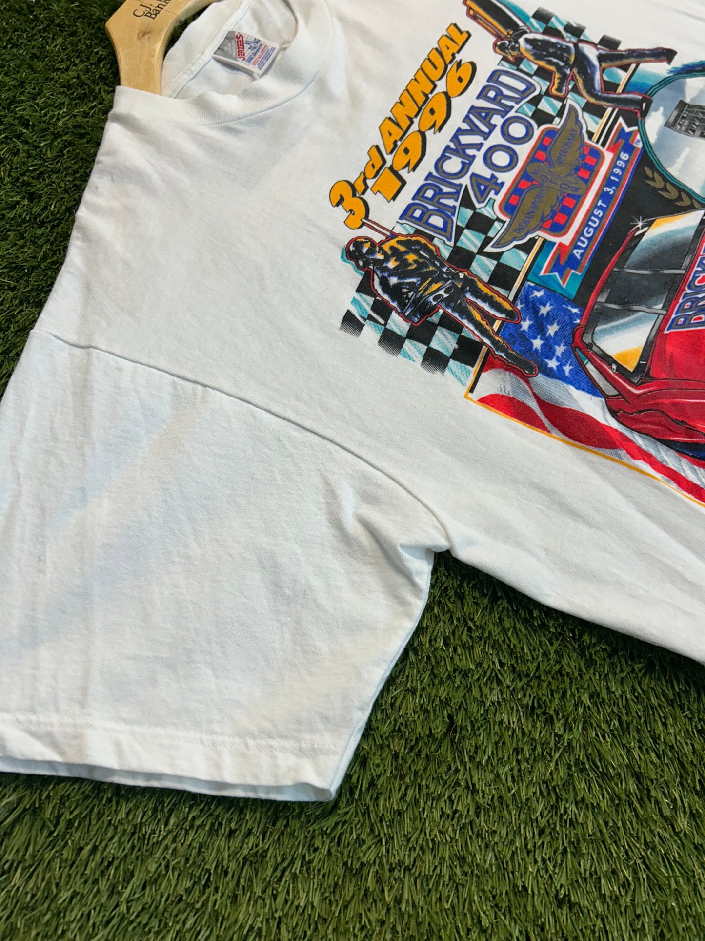 Vintage 1996 Jeff Gordon Brickyard 400 Tee