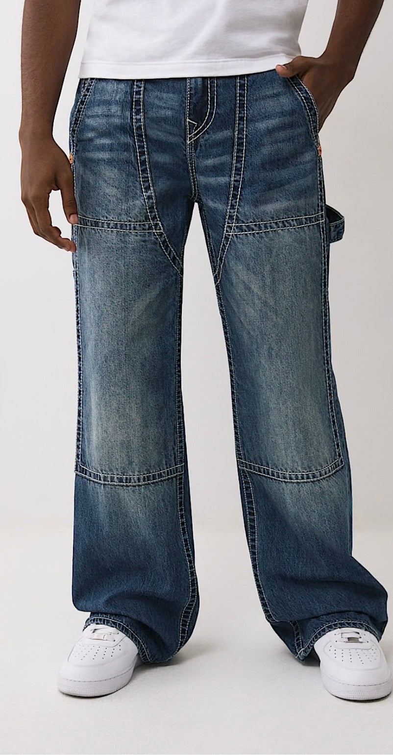 True Religion Vinny Baggy Carpenter Jeans