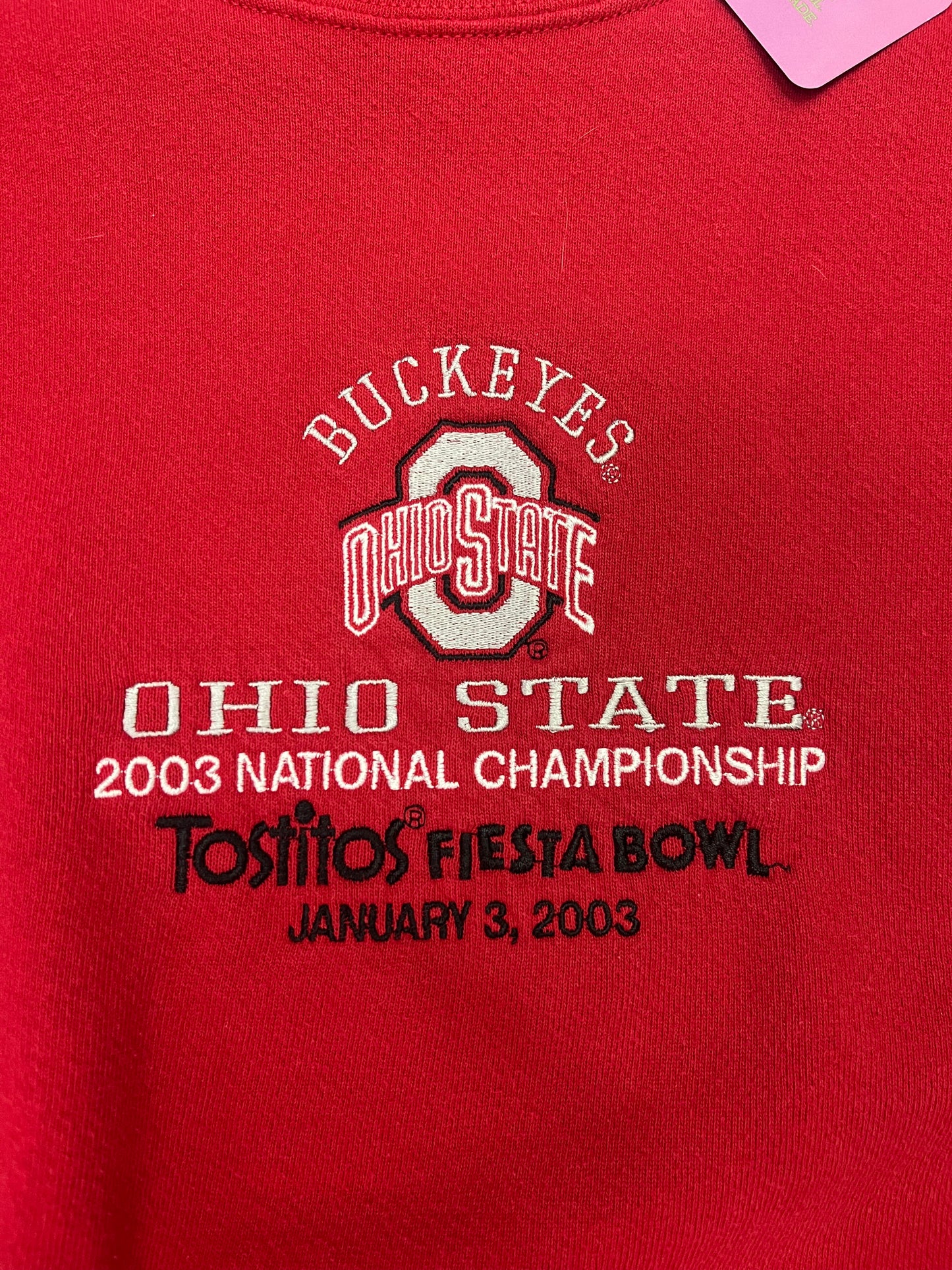 Vintage 2003 Ohio State Tostitos Fiesta Bowl Crewneck