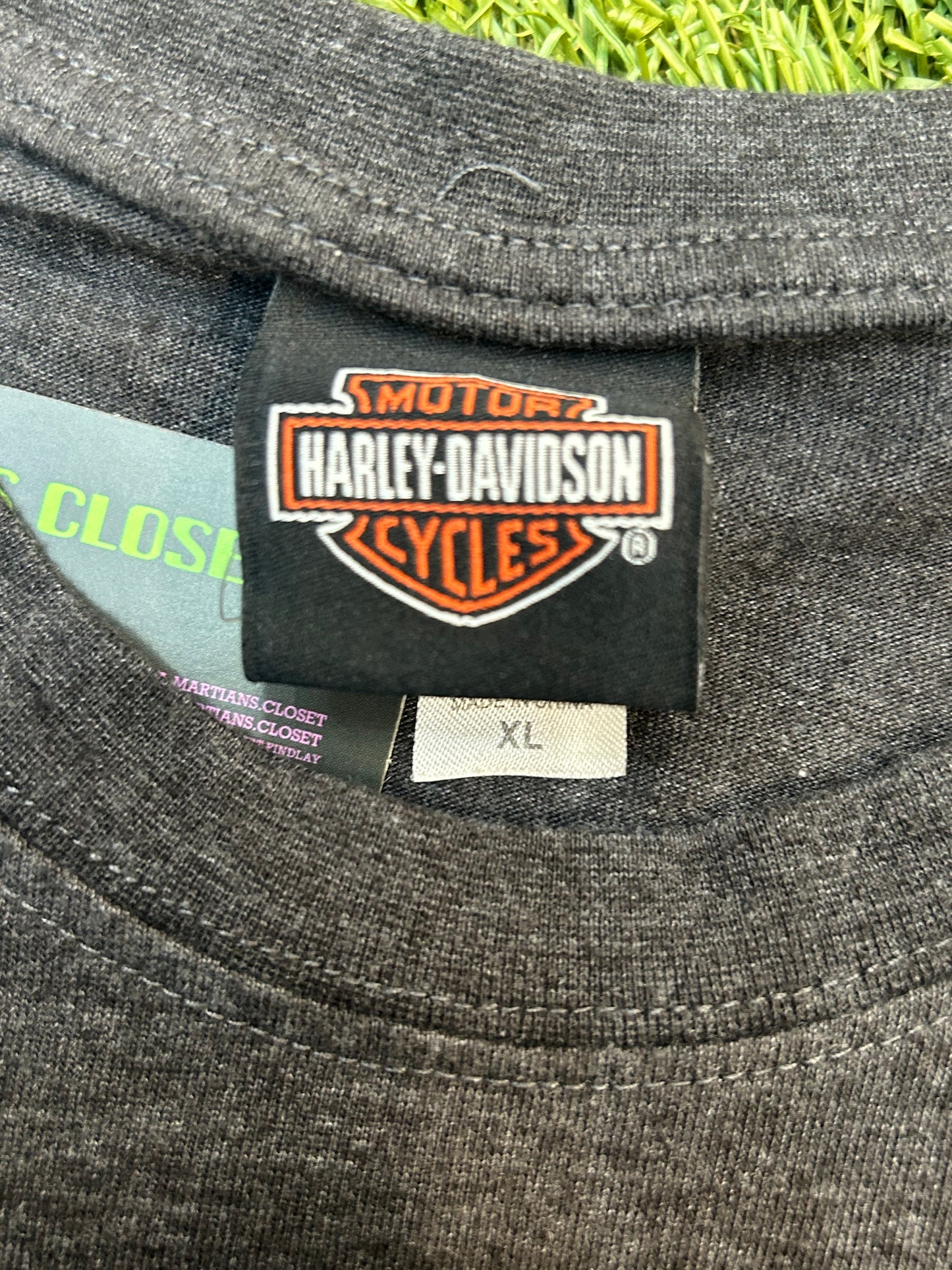 Y2K Harley Davidson Midlothin Virginia Long Sleeve Tee
