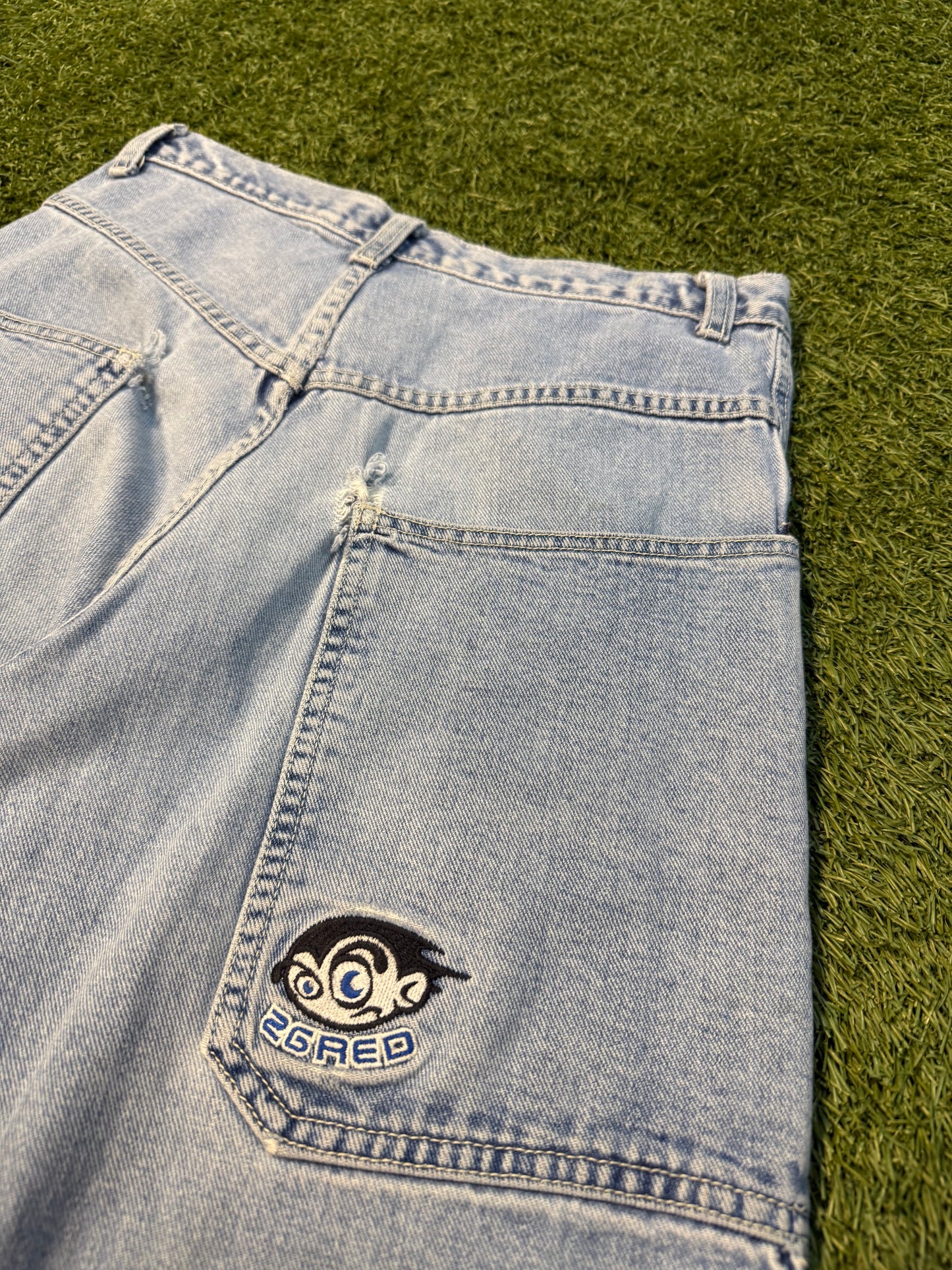 Y2K “26 RED” DENIM