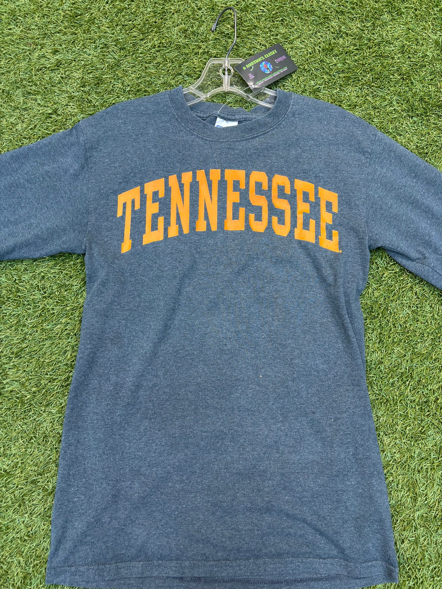 Gray Tennessee Long-Sleeve Orange Graphing