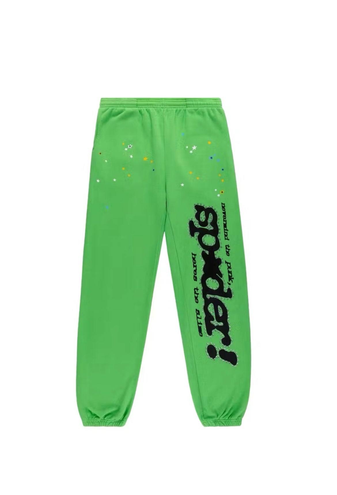 Sp5der Punk V2 Rhinestone Sweatpants