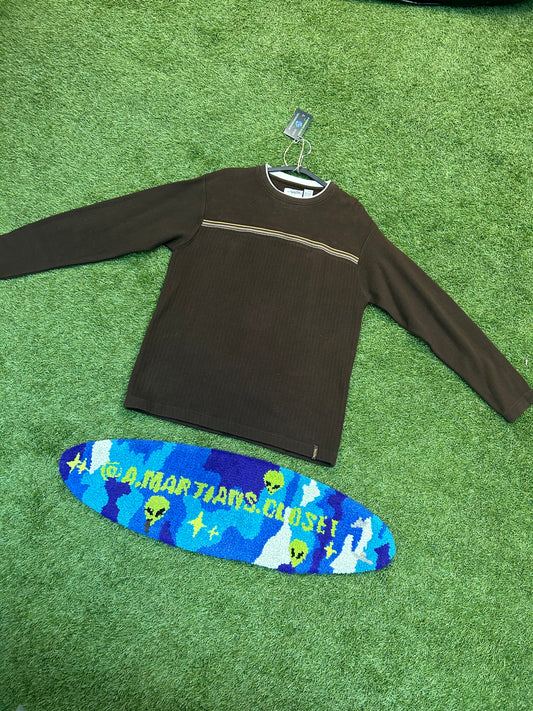 Y2K Point Zero Brown Crewneck