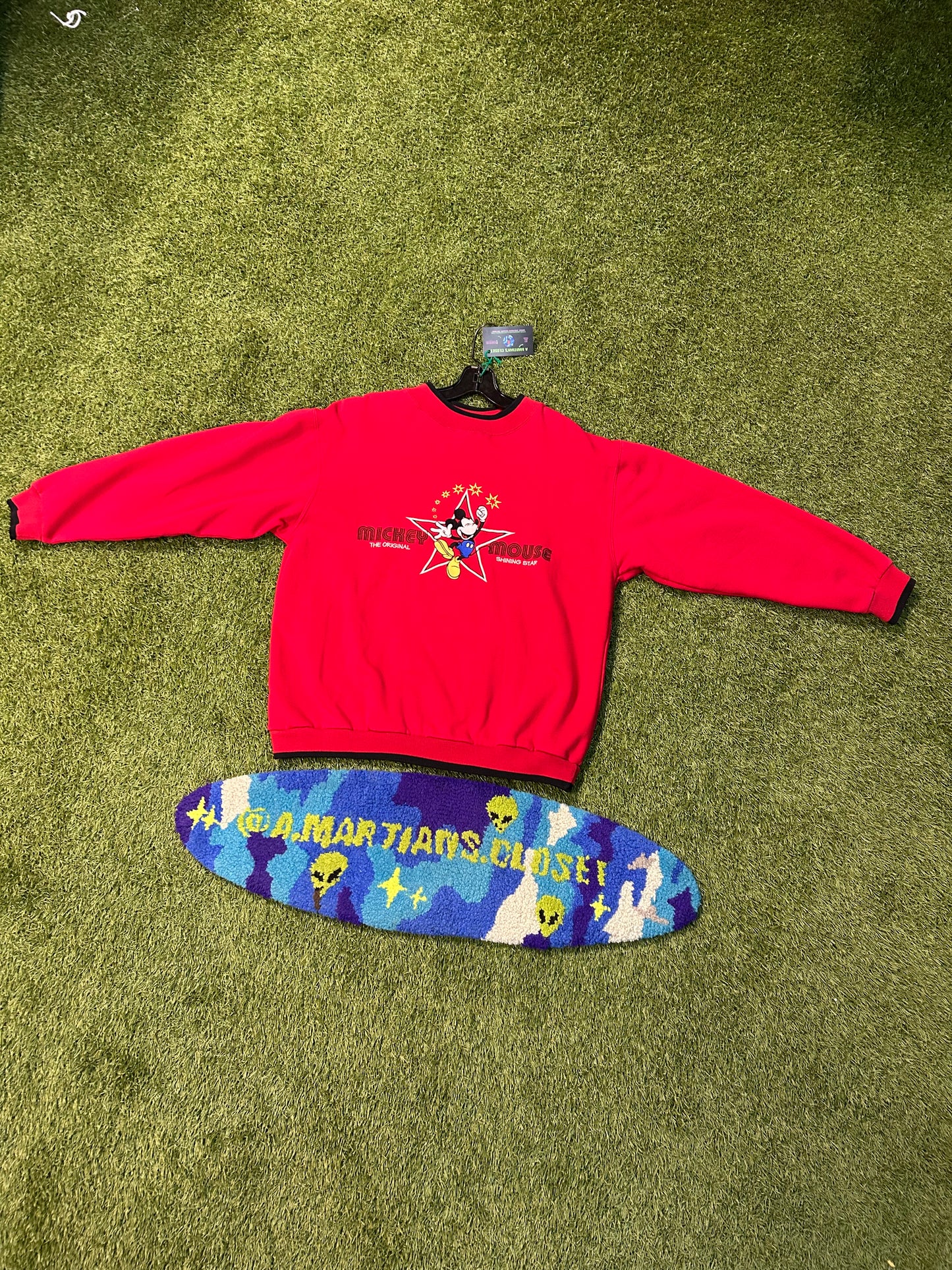 Vintage 90s Mickey Mouse The Original Shining Star Crewneck