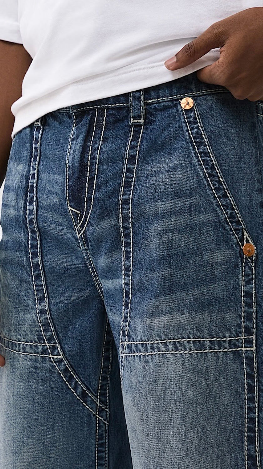 True Religion Vinny Baggy Carpenter Jeans