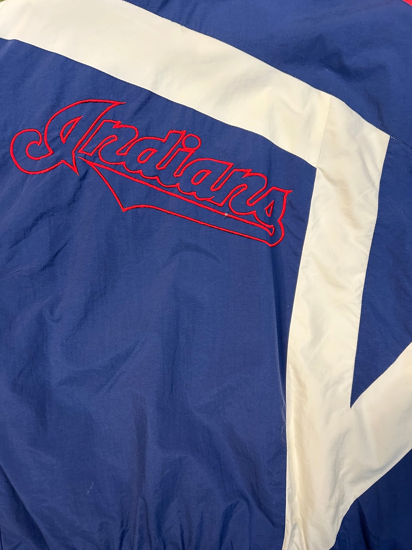 Vintage 90s MLB Cleveland Indians Starter Track Jacket