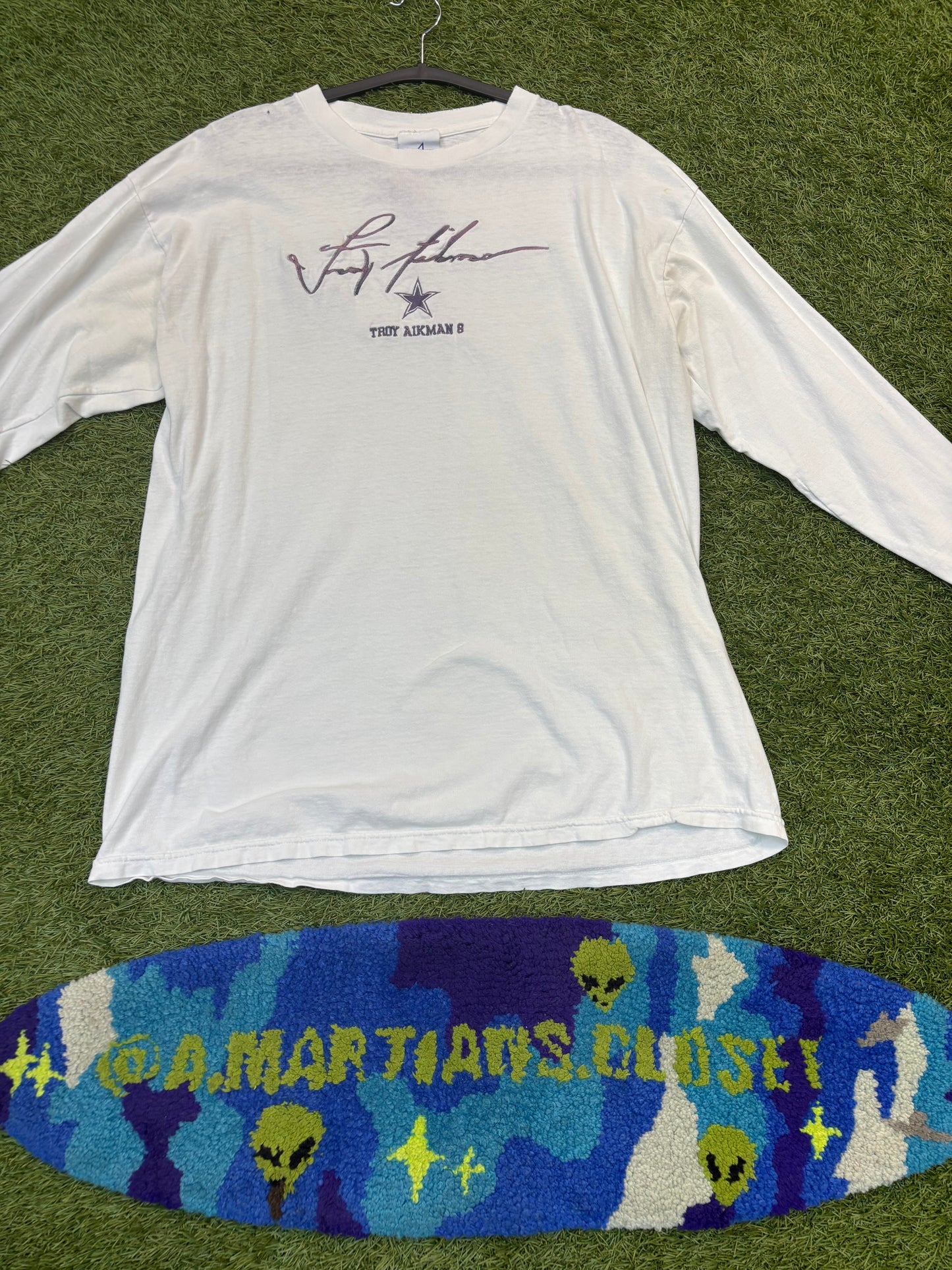 Vintage Troy Aikman long-sleeve tee
