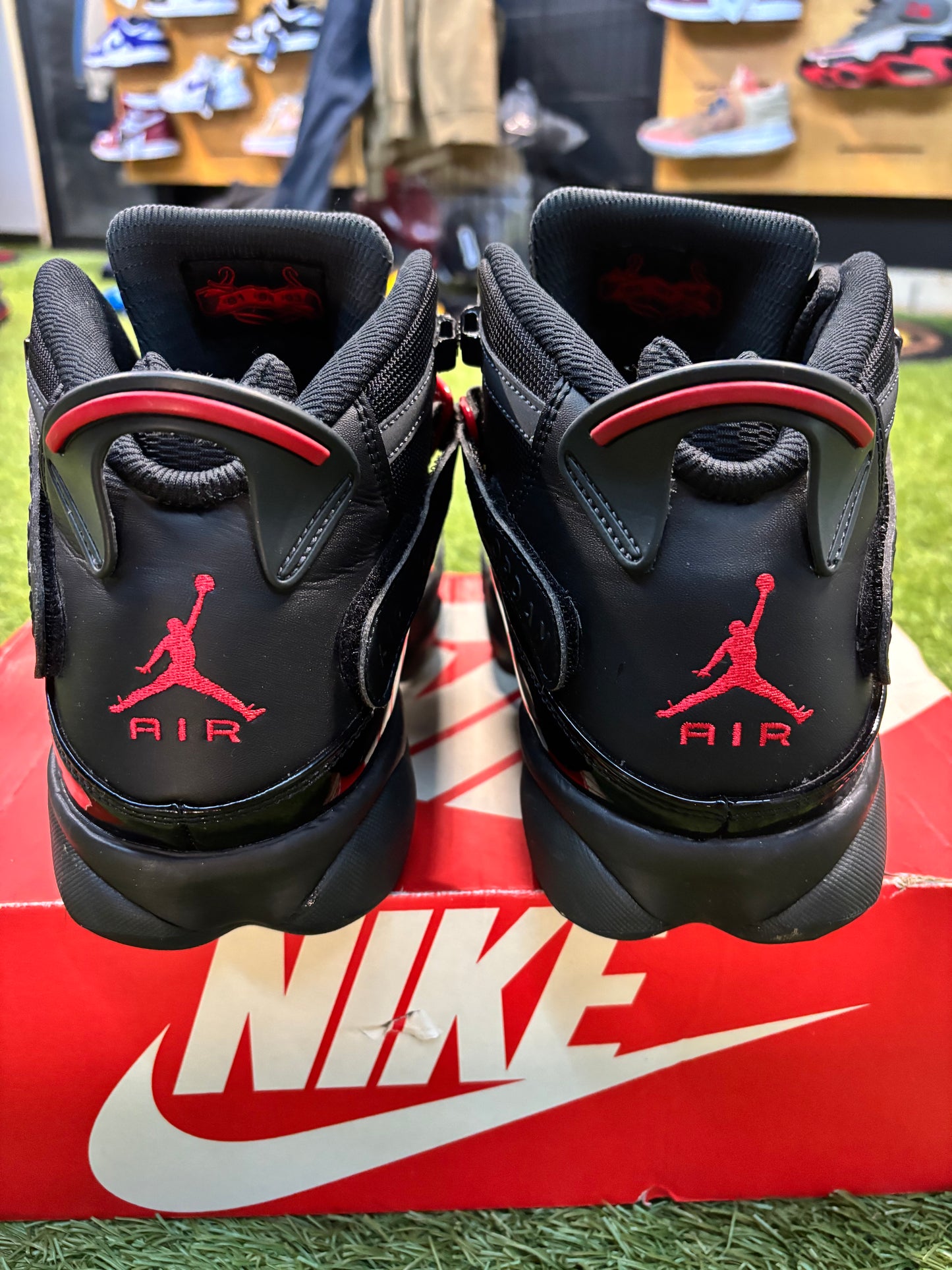 Jordan Six Rings dirty bred size 12