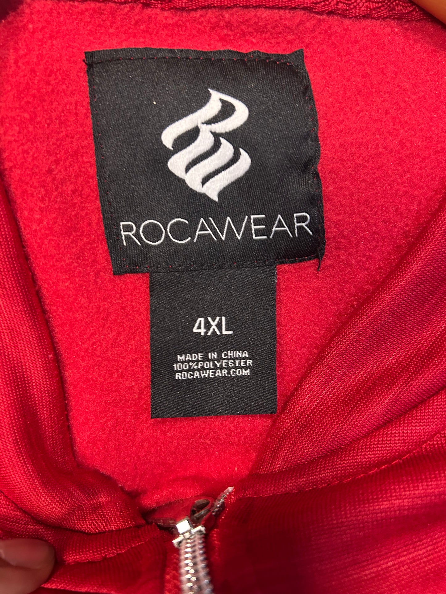 Y2K Rocawear Red Zipup Jacket