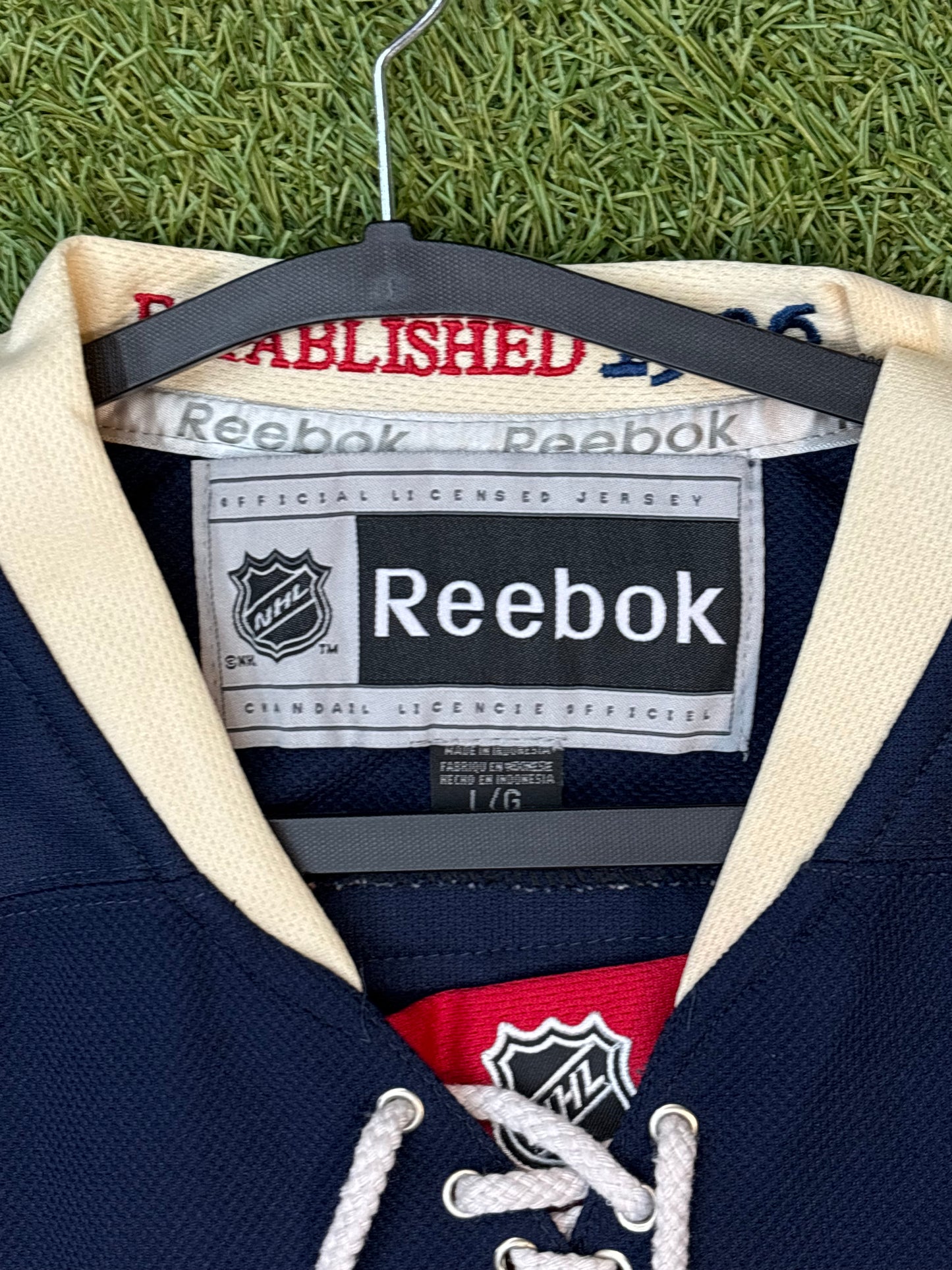 Vintage Reebok New York Rangers Hockey Jersey