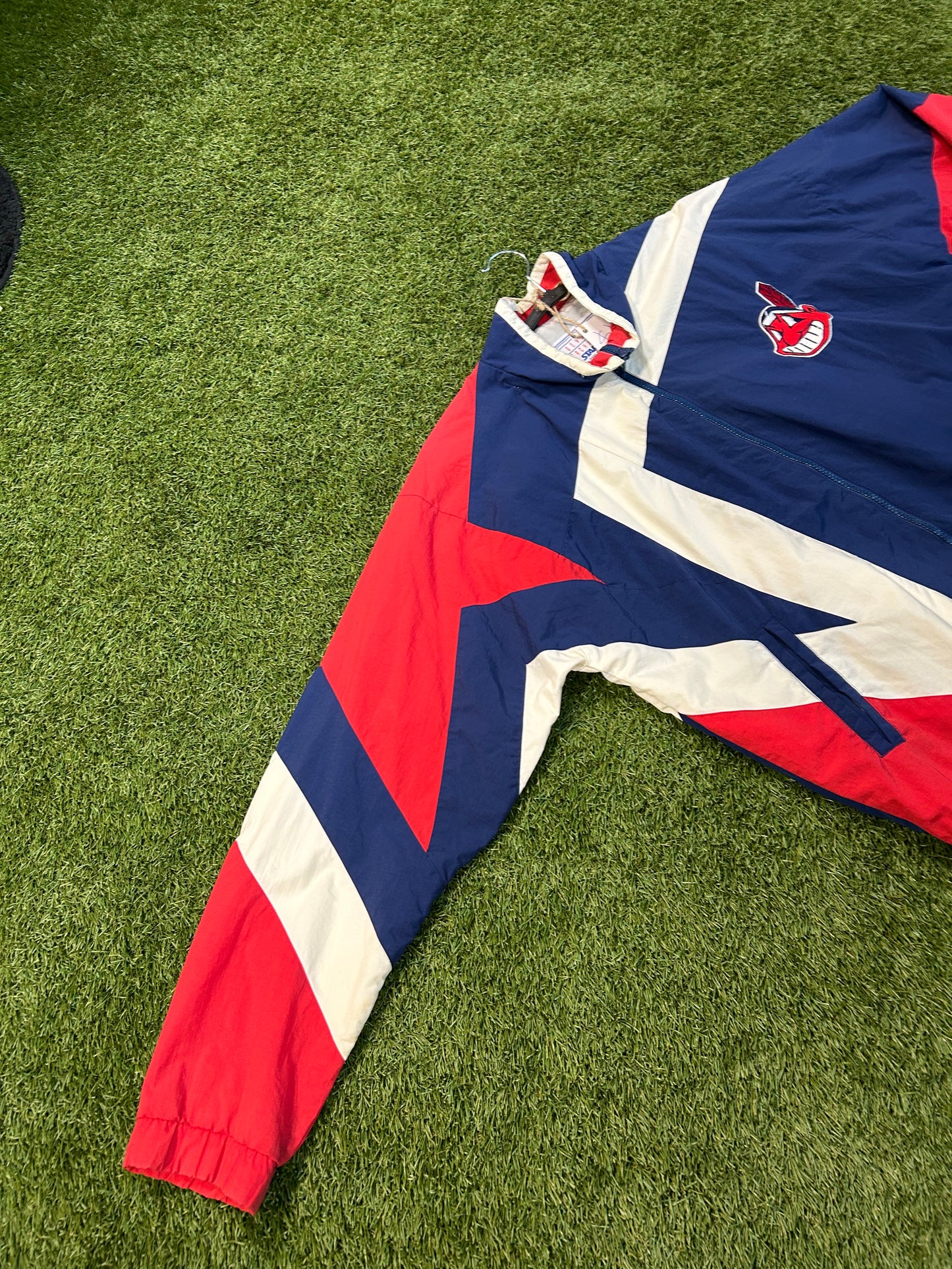 Vintage 90s MLB Cleveland Indians Starter Track Jacket