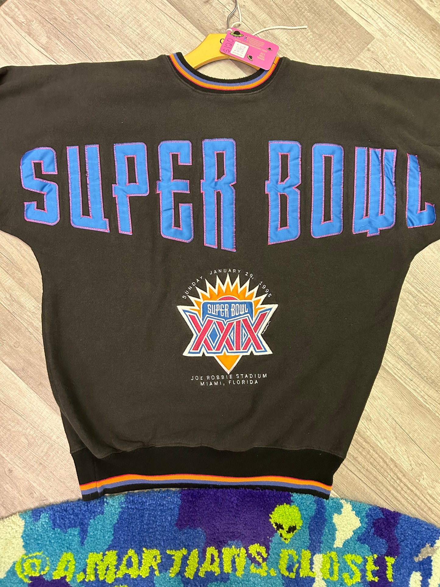 Rare Vintage 1995 Super Bowl XXIX Crewneck