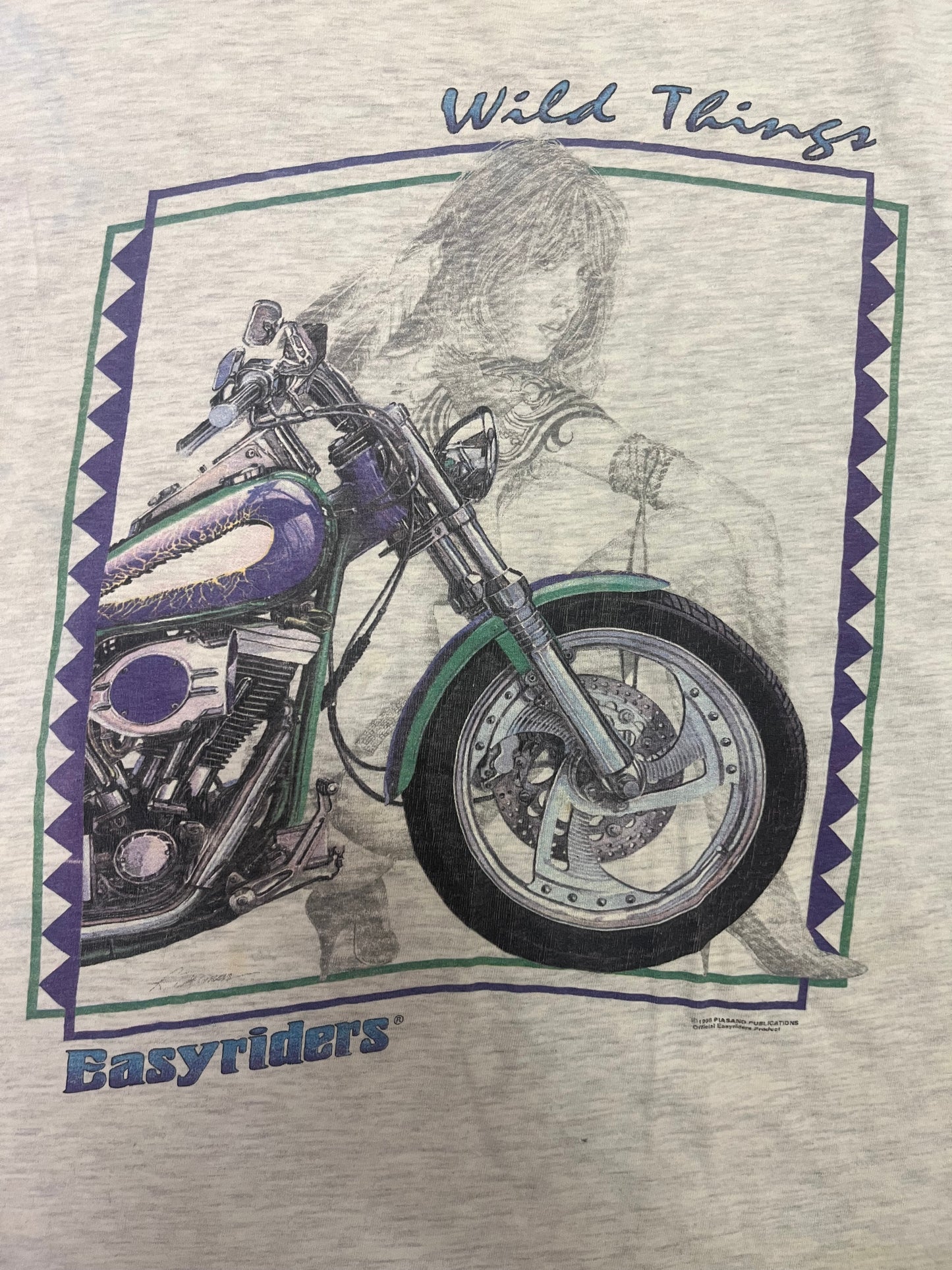 Rare Vintage 1996 Easy Riders Columbus Ohio Tee