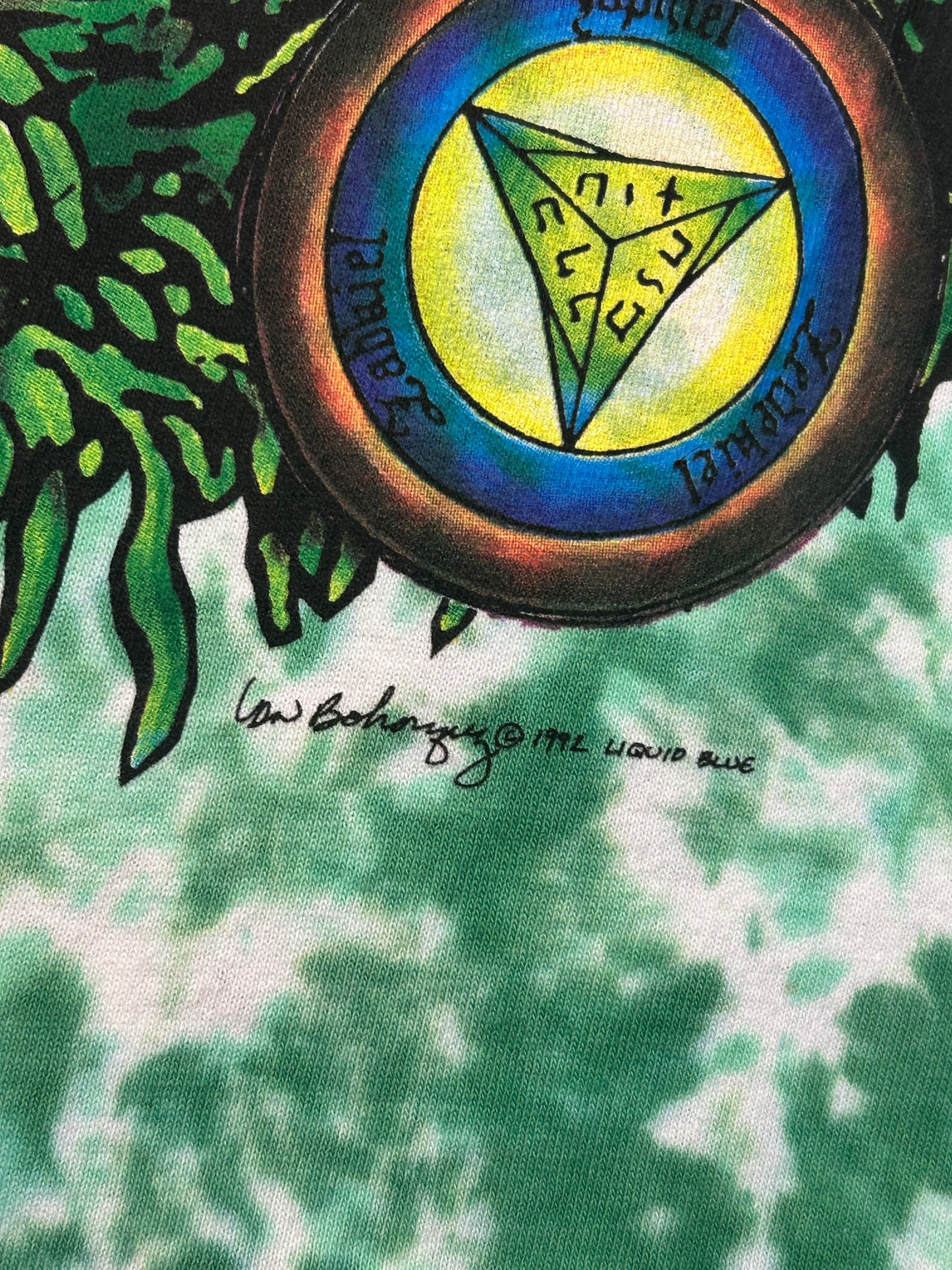 Vintage 1992 Ian Bohorquez Terra (Earth Signs) AOP Tee
