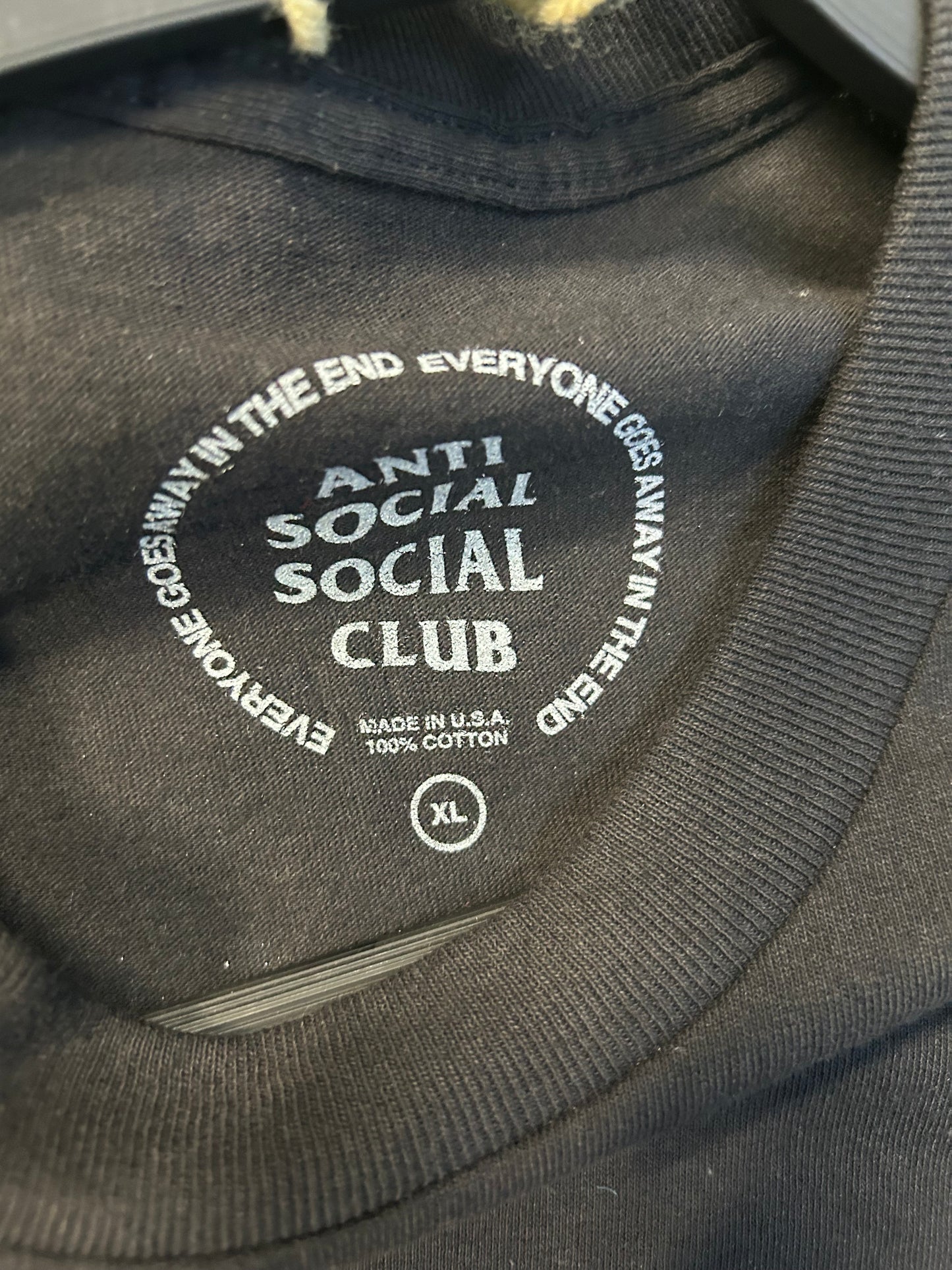 Anti Social Social Club Static Logo Tee