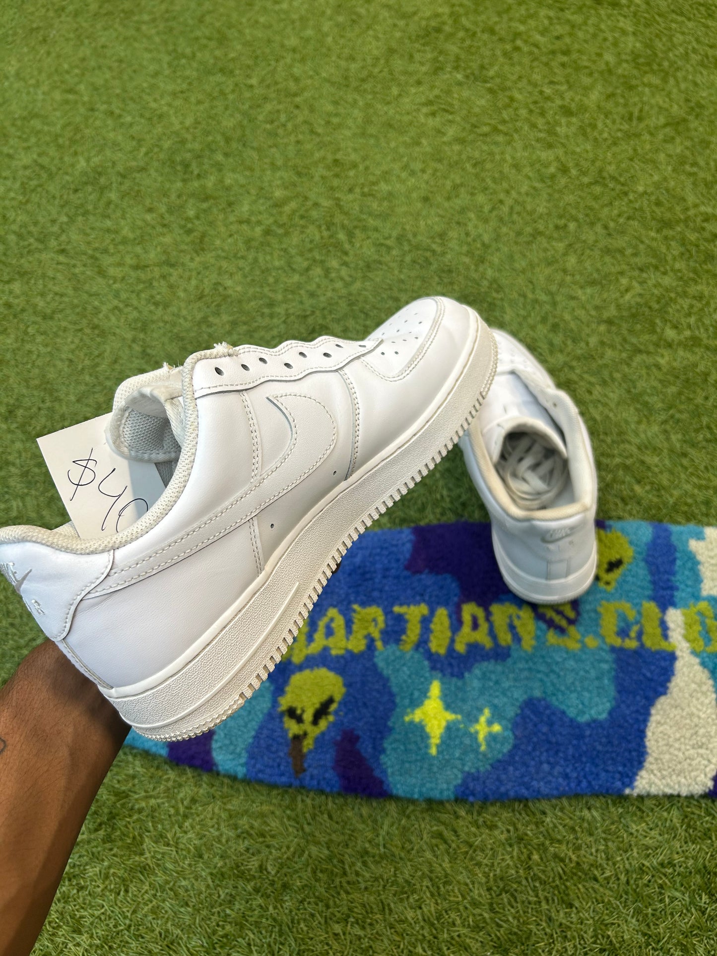 Nike Air Force 1s All White(used)