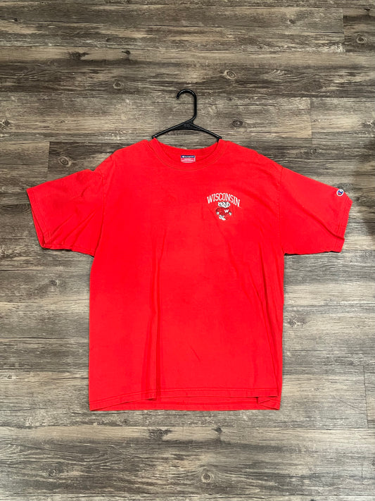 Vintage Champion “Wisconsin Badgers” Tee