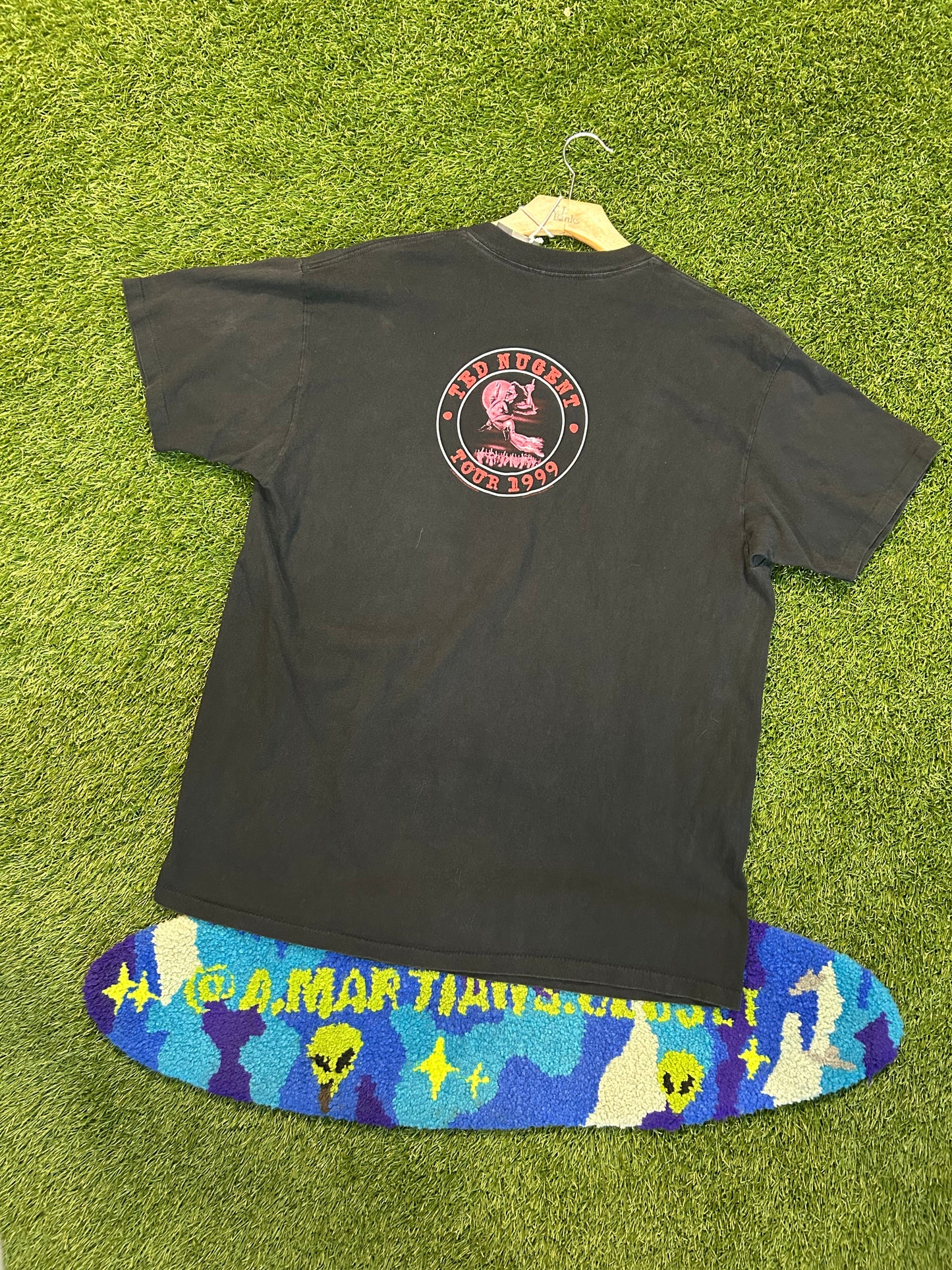 Vintage 1999 Ted Nugent Thunder Bolts Tee