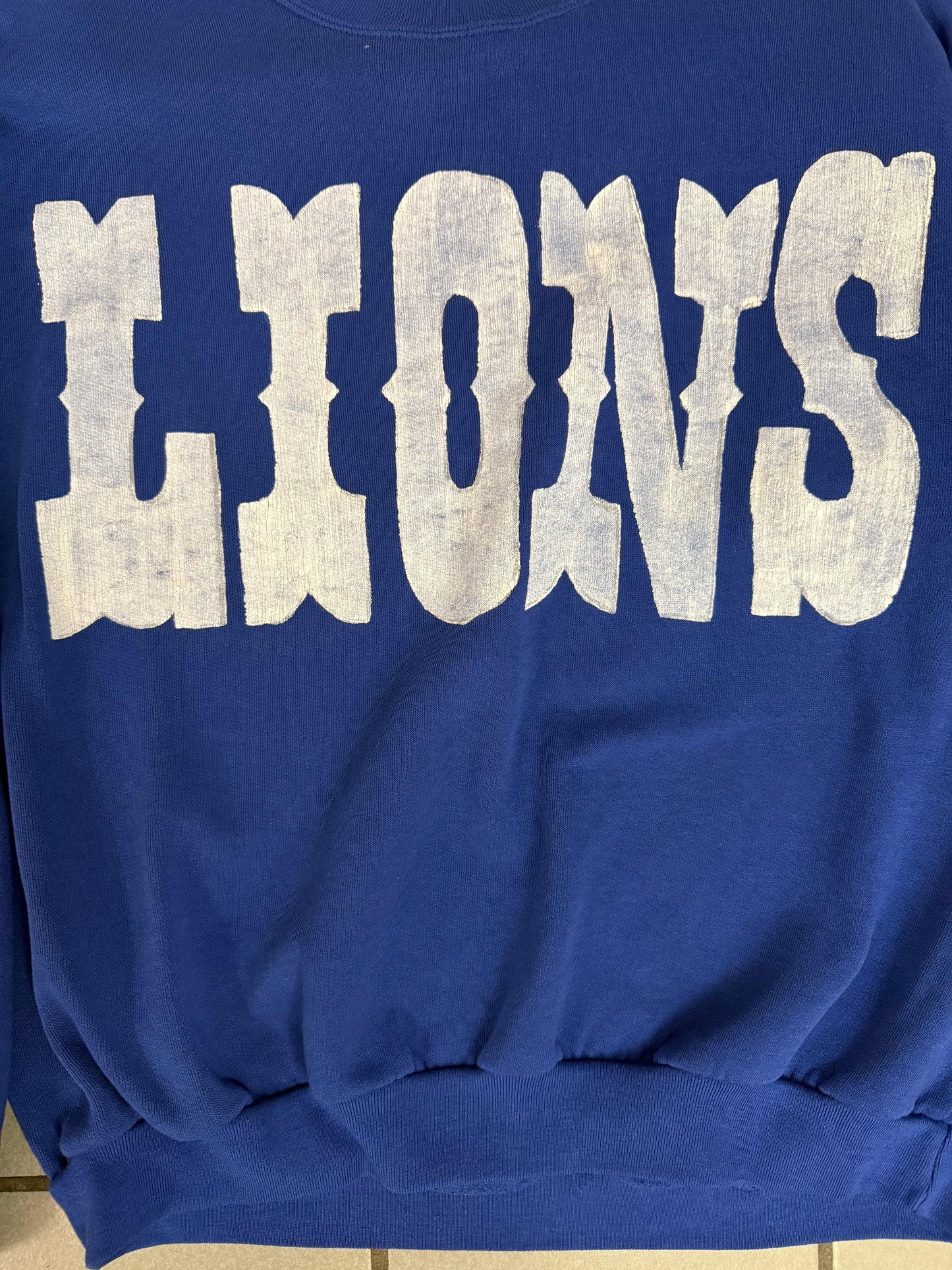 Women’s Vintage Detroit Lions Crewneck