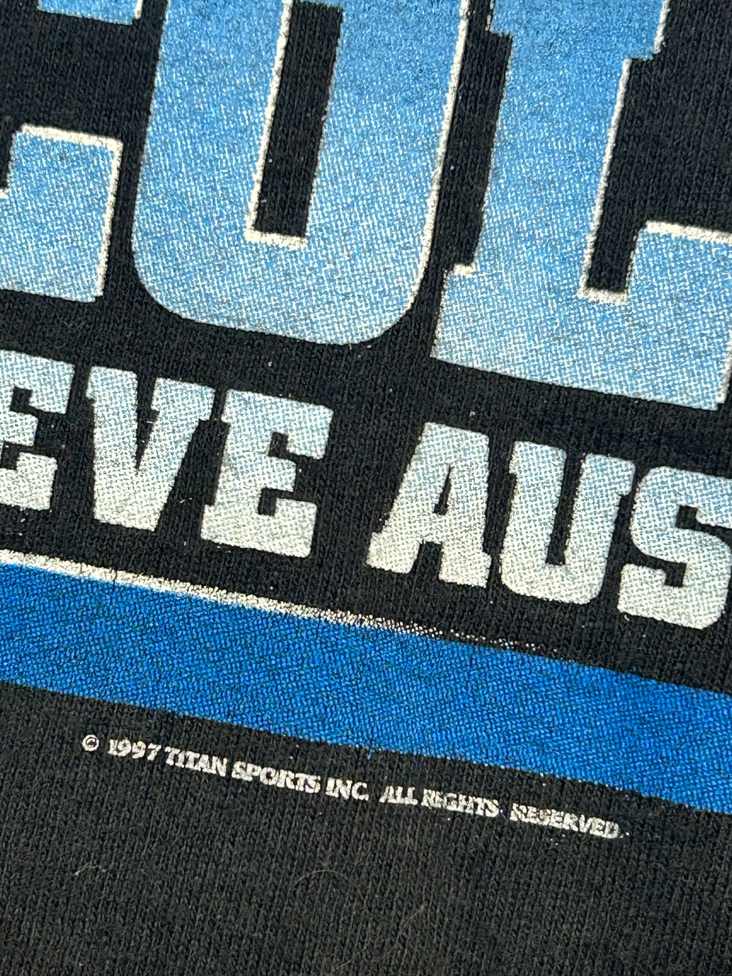 Vintage 1997 Stone Cold Steve Austin 3:16 Ice Man Back Hit Tee