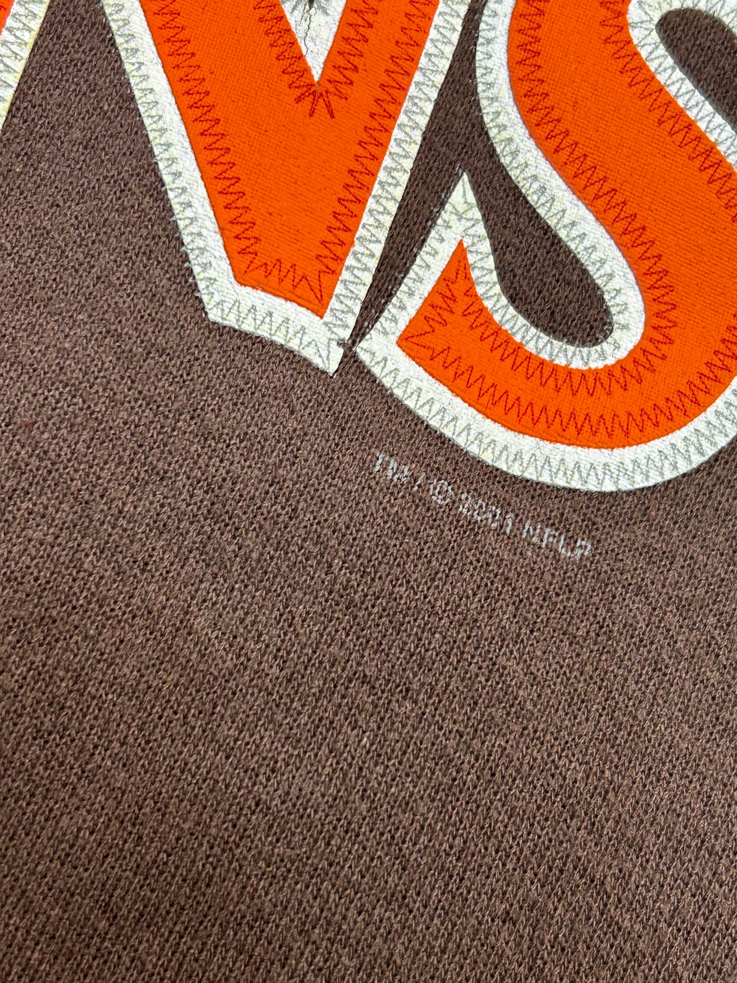 2001 Lee Sports Cleveland Browns NFL Crewneck