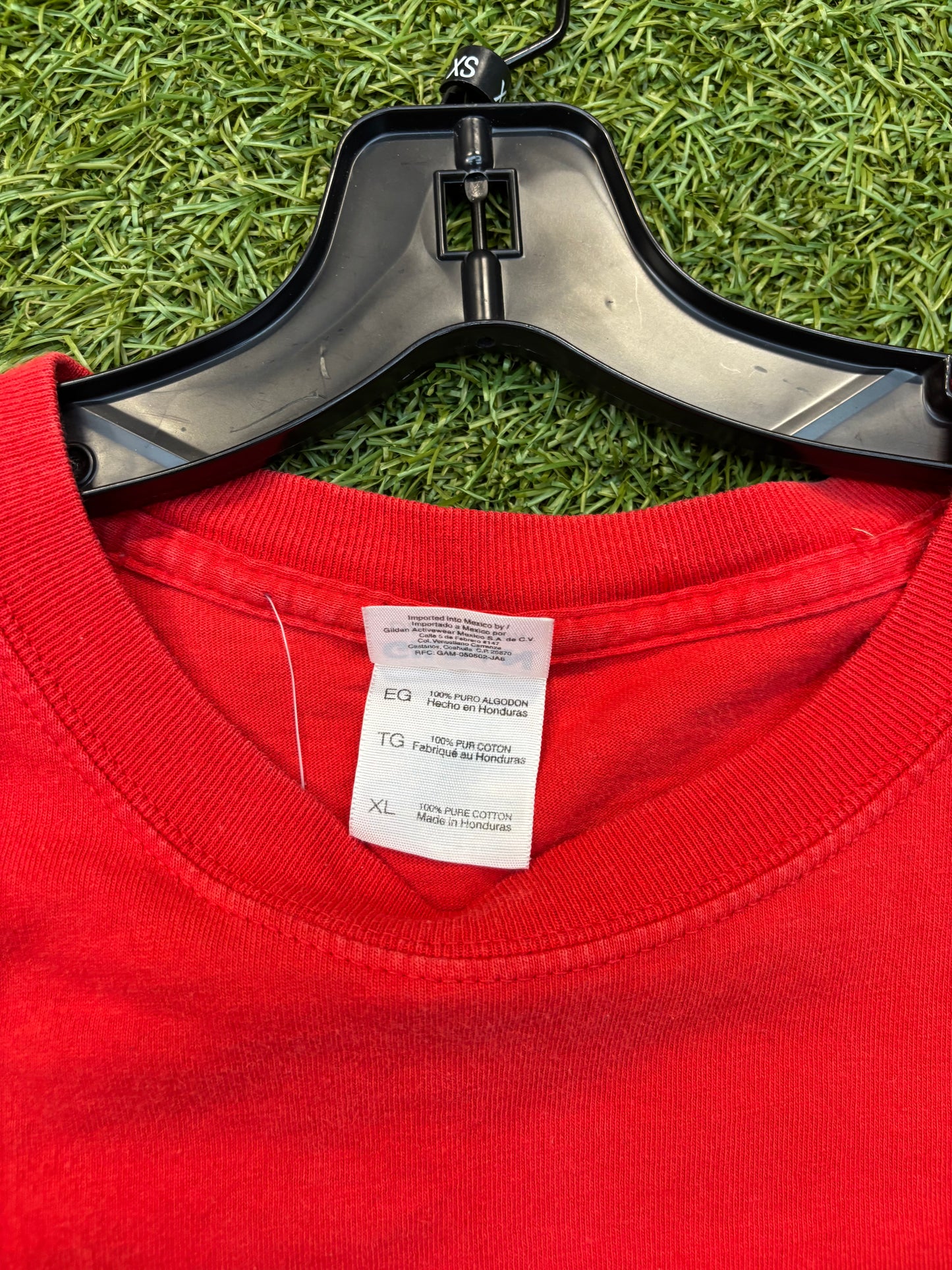 Red Ohio State Buckeye National Championship New Orleans 2008 Long Sleeve Tee
