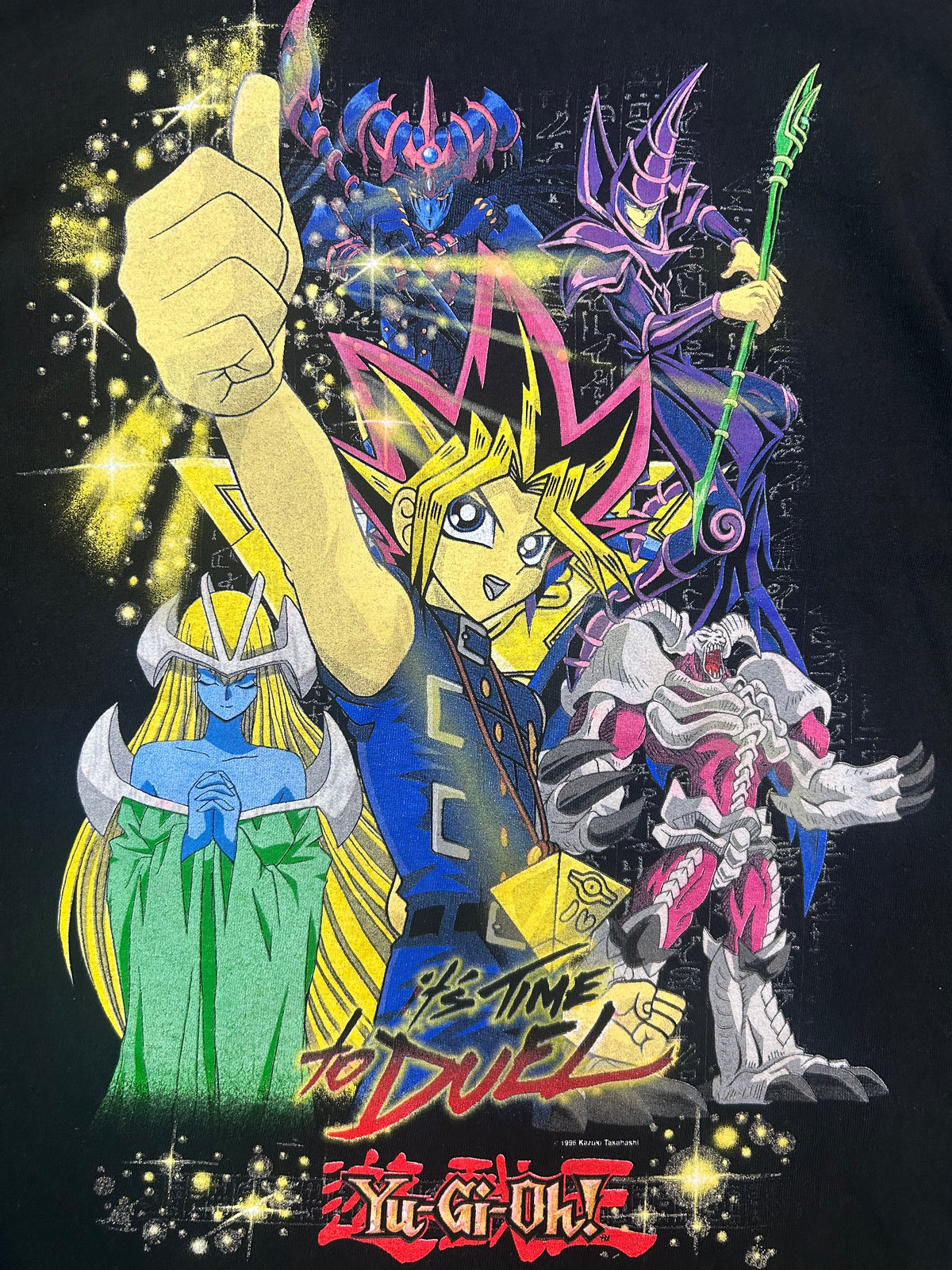 Vintage 90s Yu Gi Oh It’s Time To Dual Long Sleeve Tee
