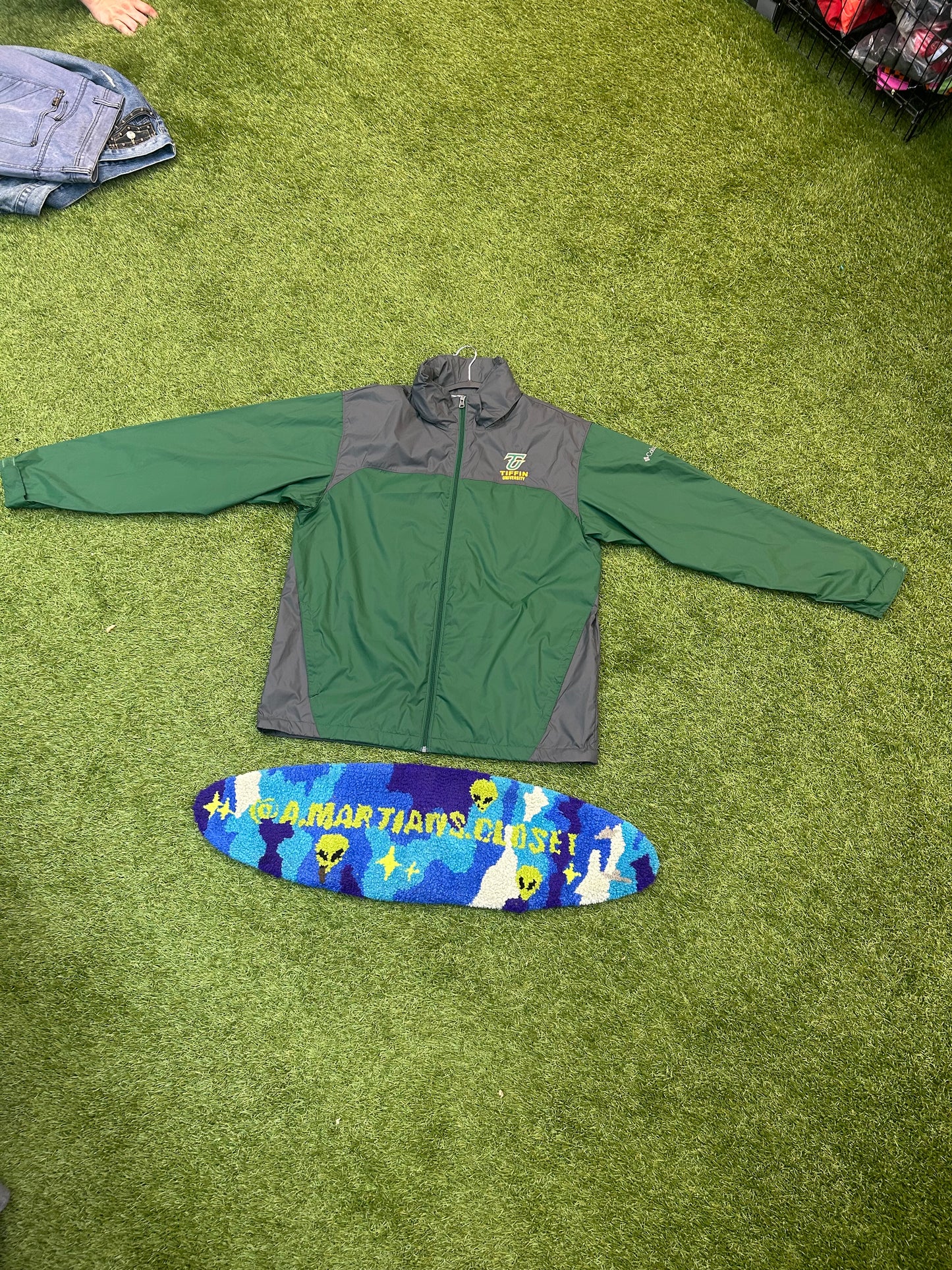 Y2K Tiffin University Track Jacket