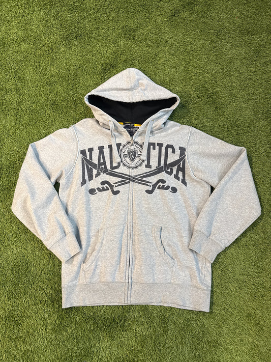 Y2K “NAUTICA” ZIPUP HOODIE