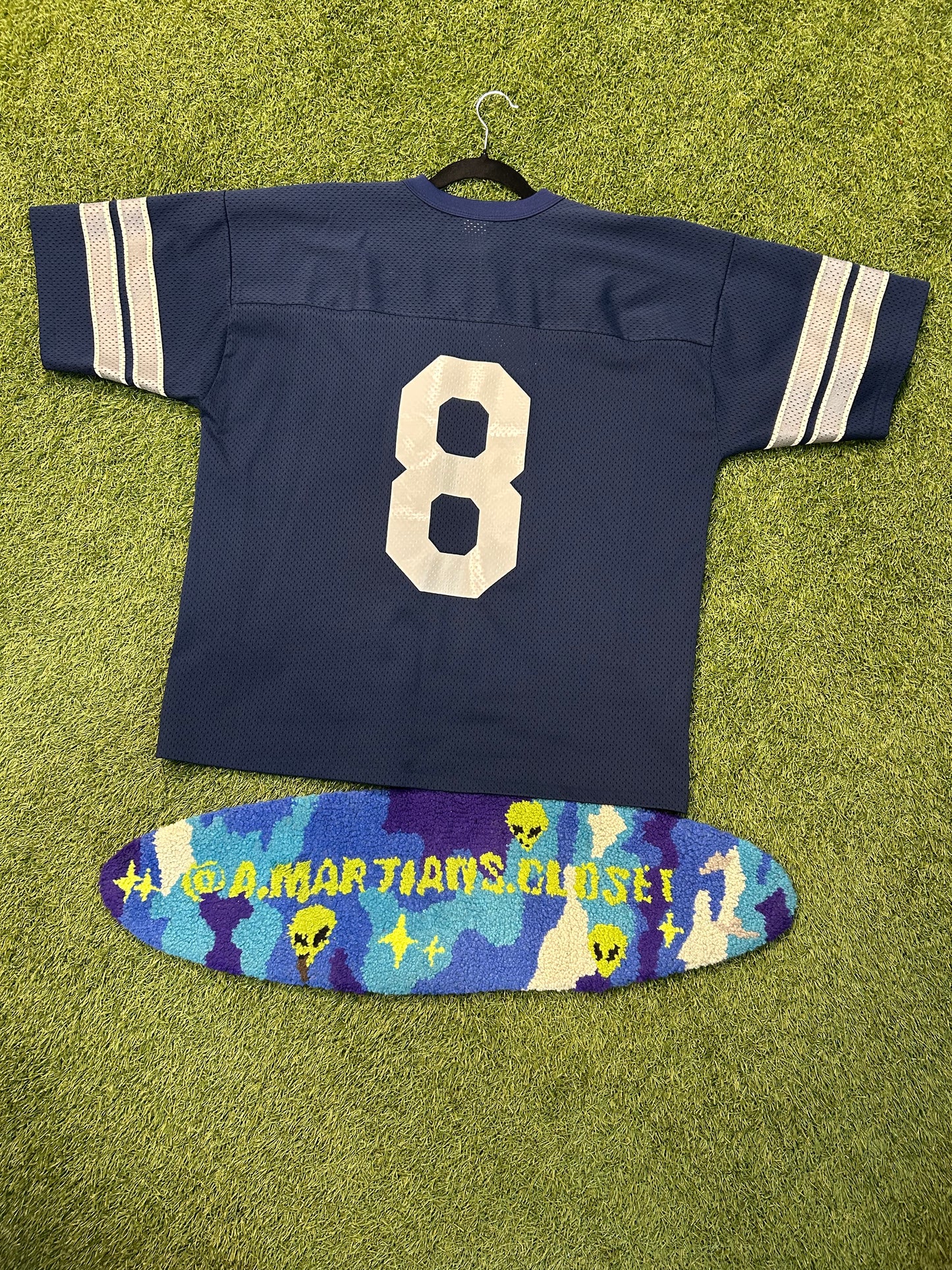Vintage Logo7 Dallas Cowboys Troy Aikman #8 NFL Jersey