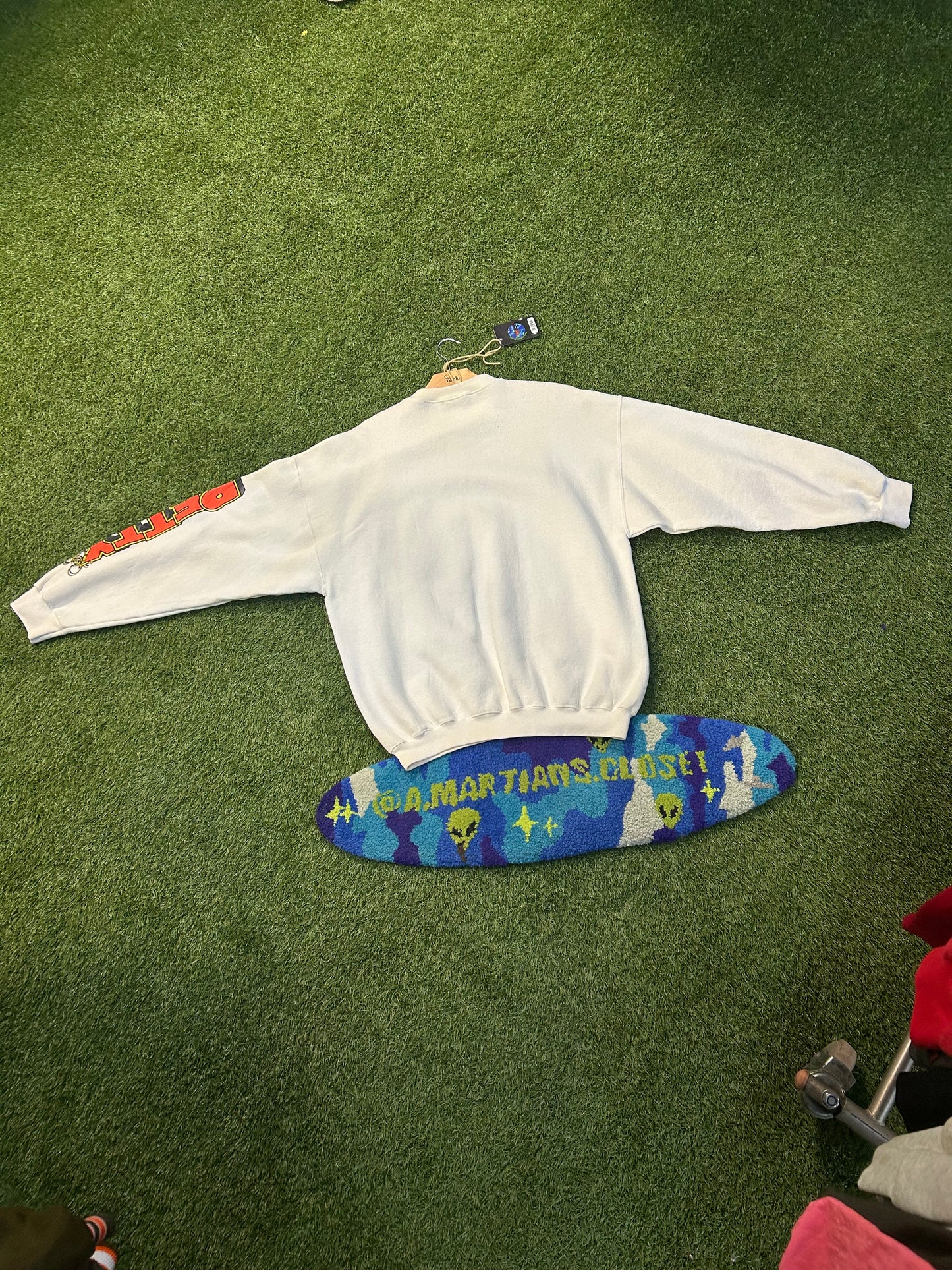 Vintage 1997 Mattel X NASCAR Kyle Petty HotWheels Race Team Crewneck