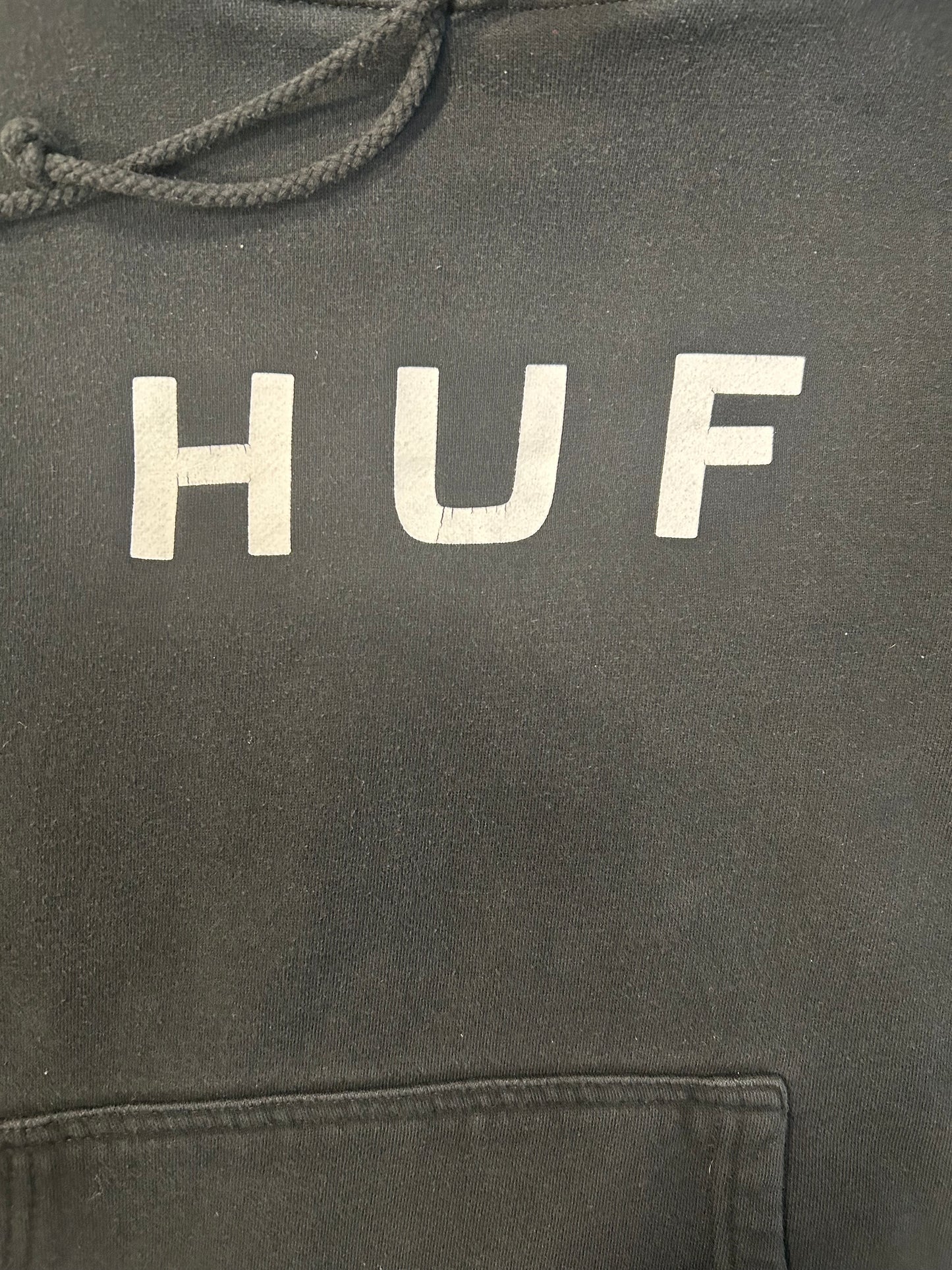 All Black Huf Hoodie