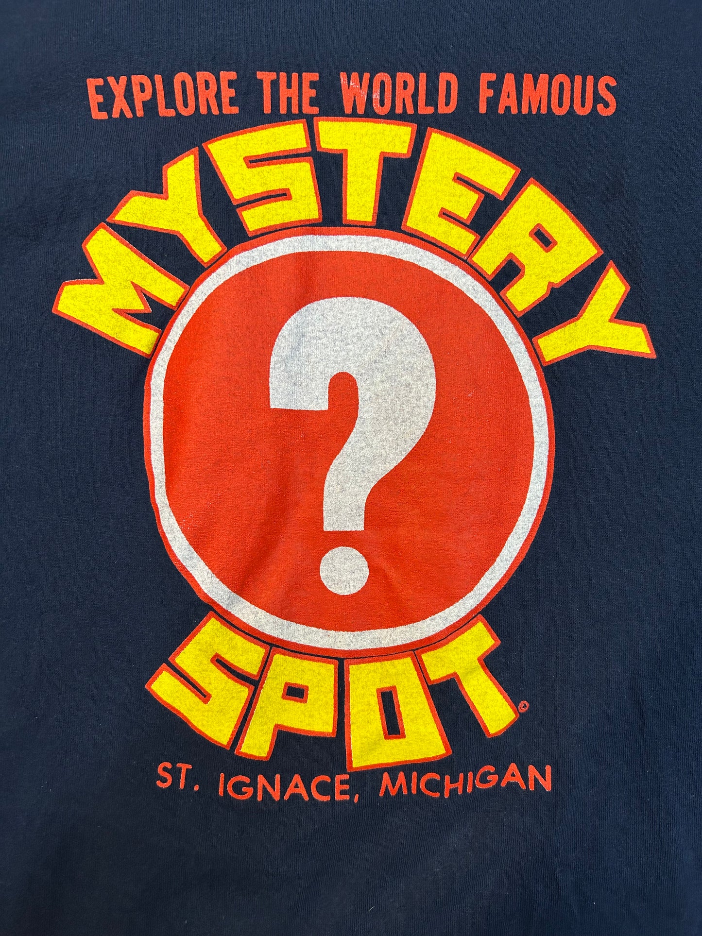 Y2K Explore The World Famous Mystery Spot Travel Tee