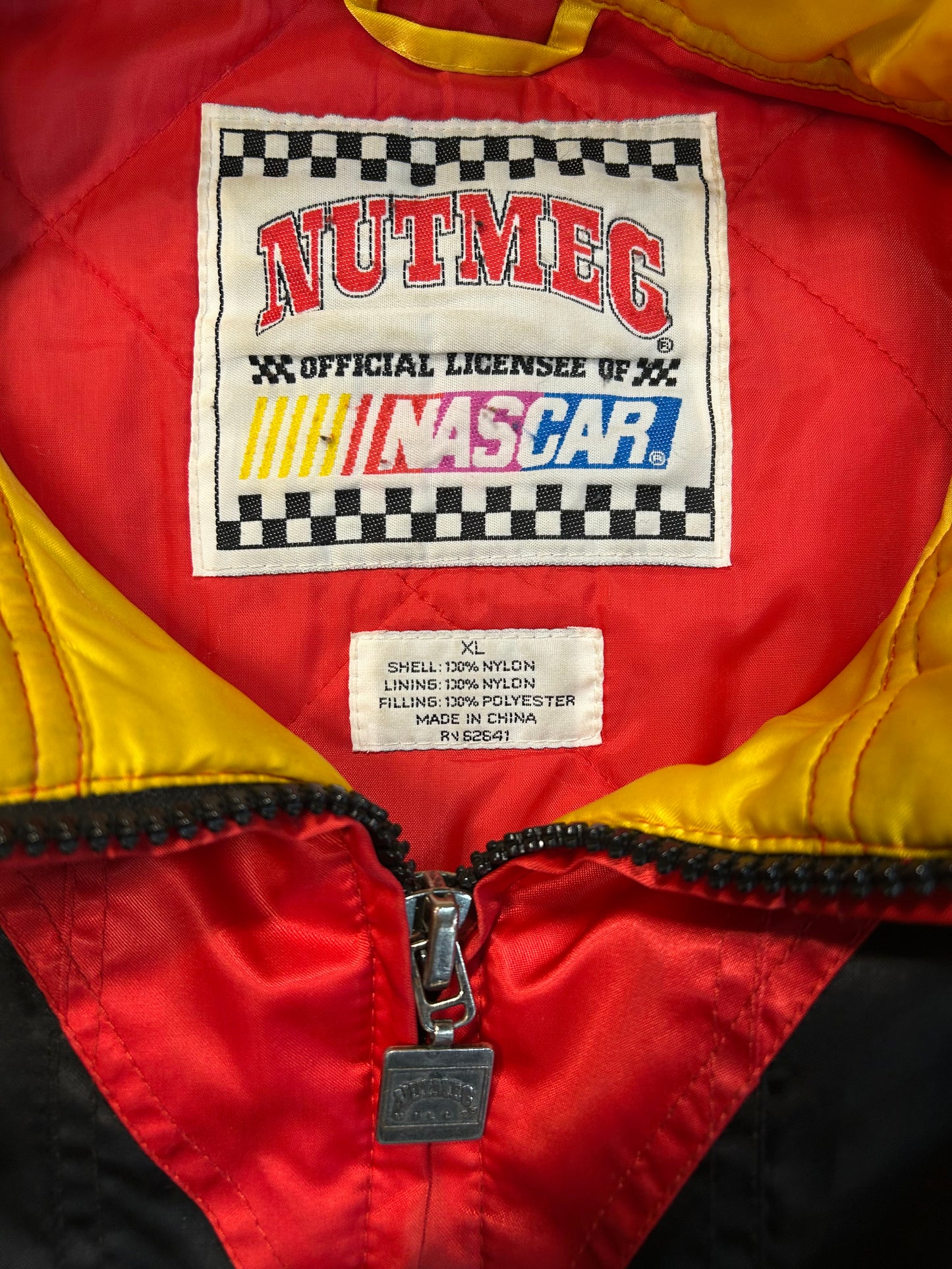 Vintage Nutmeg Ernie Irvan #28 Race jacket