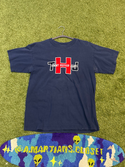 Tommy Hilfiger Embroidered Logo Tee