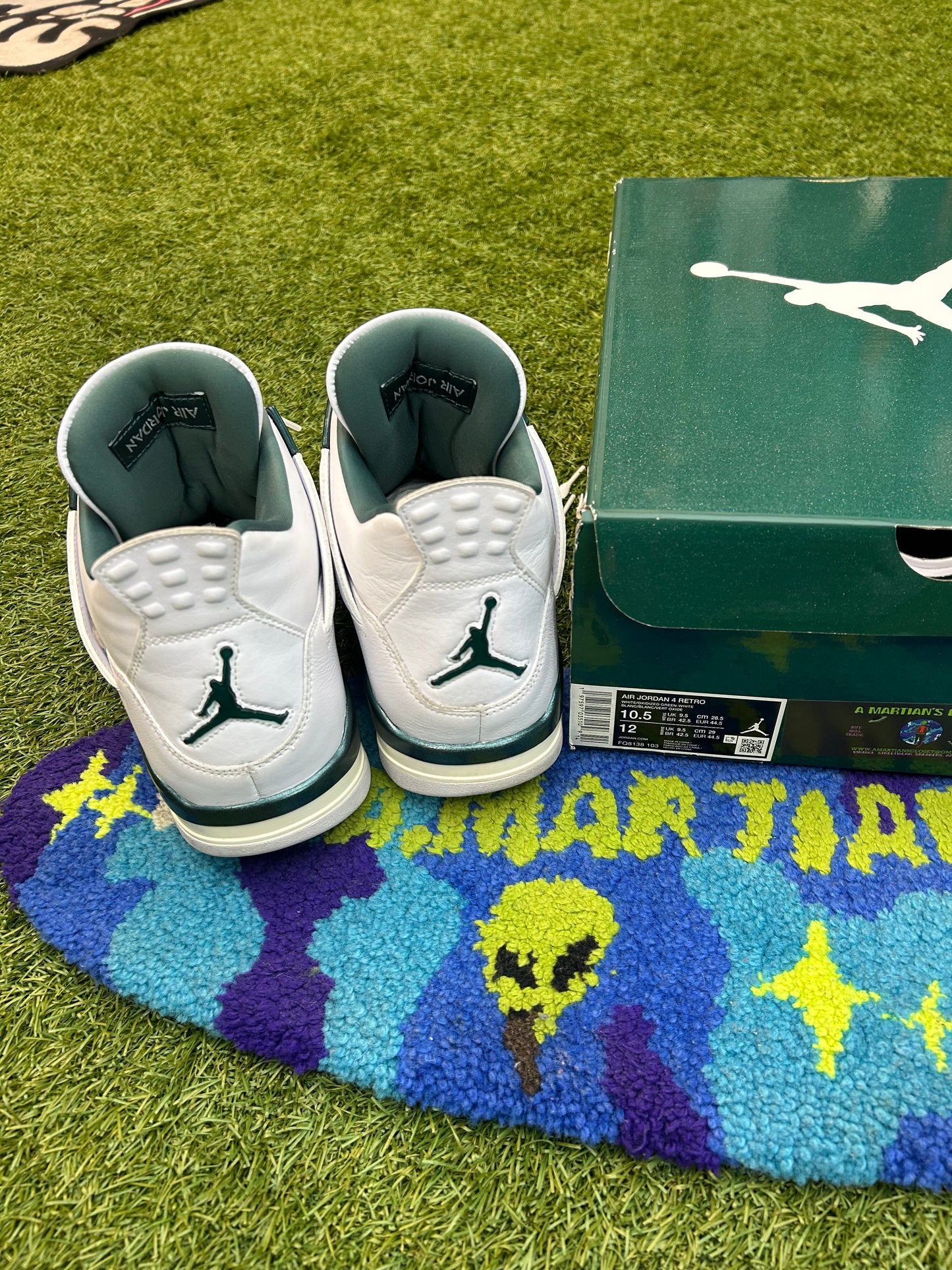 Jordan 4 Retro Oxidized Green(Used)