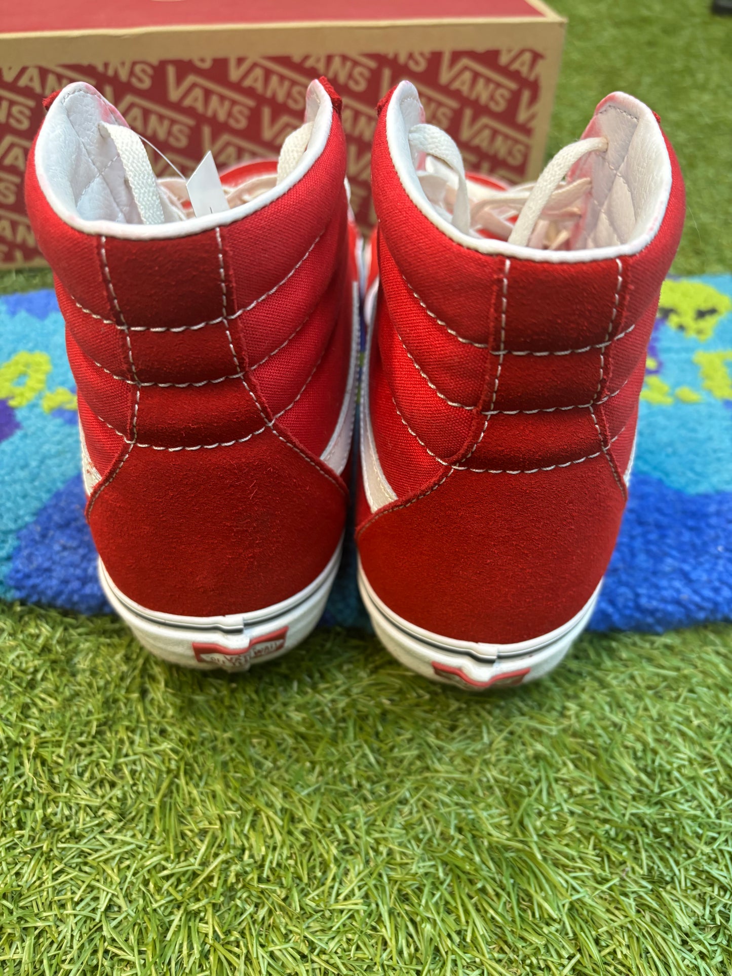 High Top Red Vans