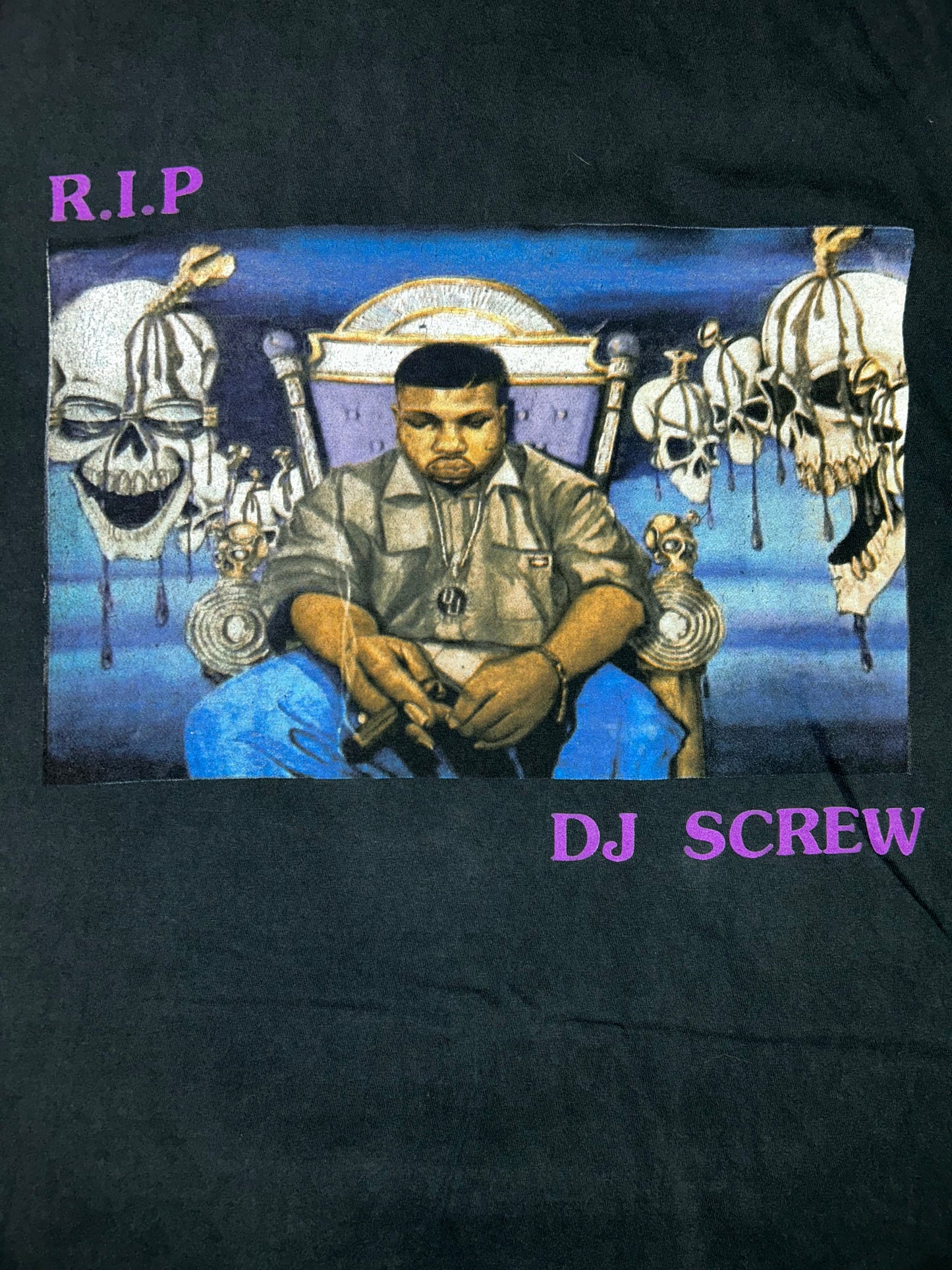 Travis Scott Astrosworld RIP D.J. screw Tee