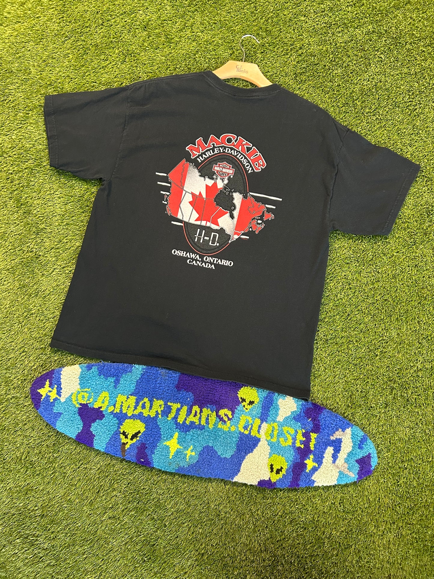 Vintage 1999 Harley Davidson Oshawa Canada Tee