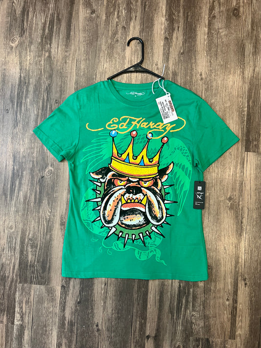 Y2K ED HARDY “Bulldog” Tee