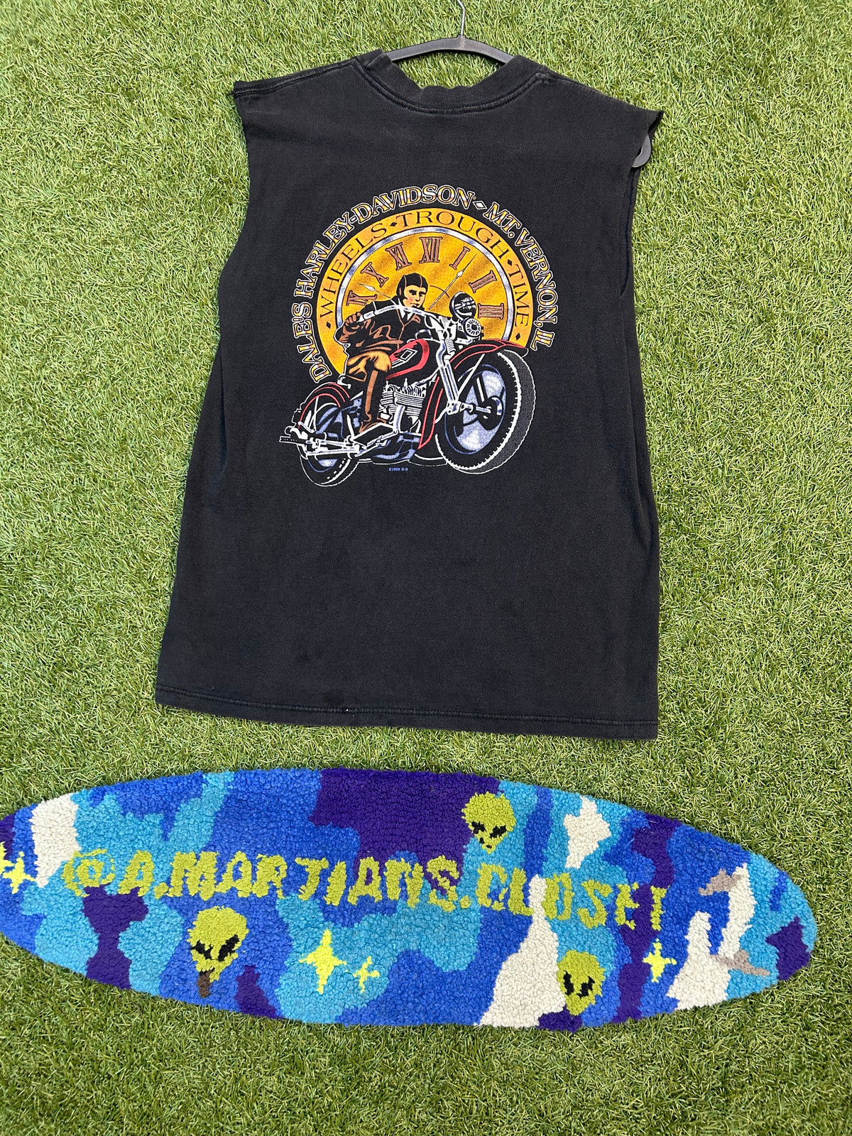 Vintage 1997 Harley Davidson American Classic Reflections CutOff Tee