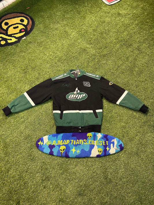 Y2K Dale Earnhardt Jr #88 Front Patch Amp Energy NASCAR Jacket