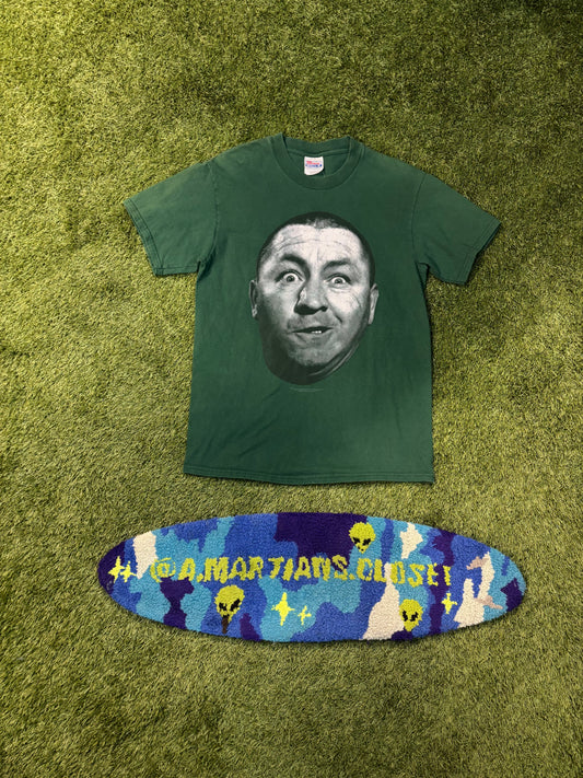 2002 Curly Three Stooges Movie Tee
